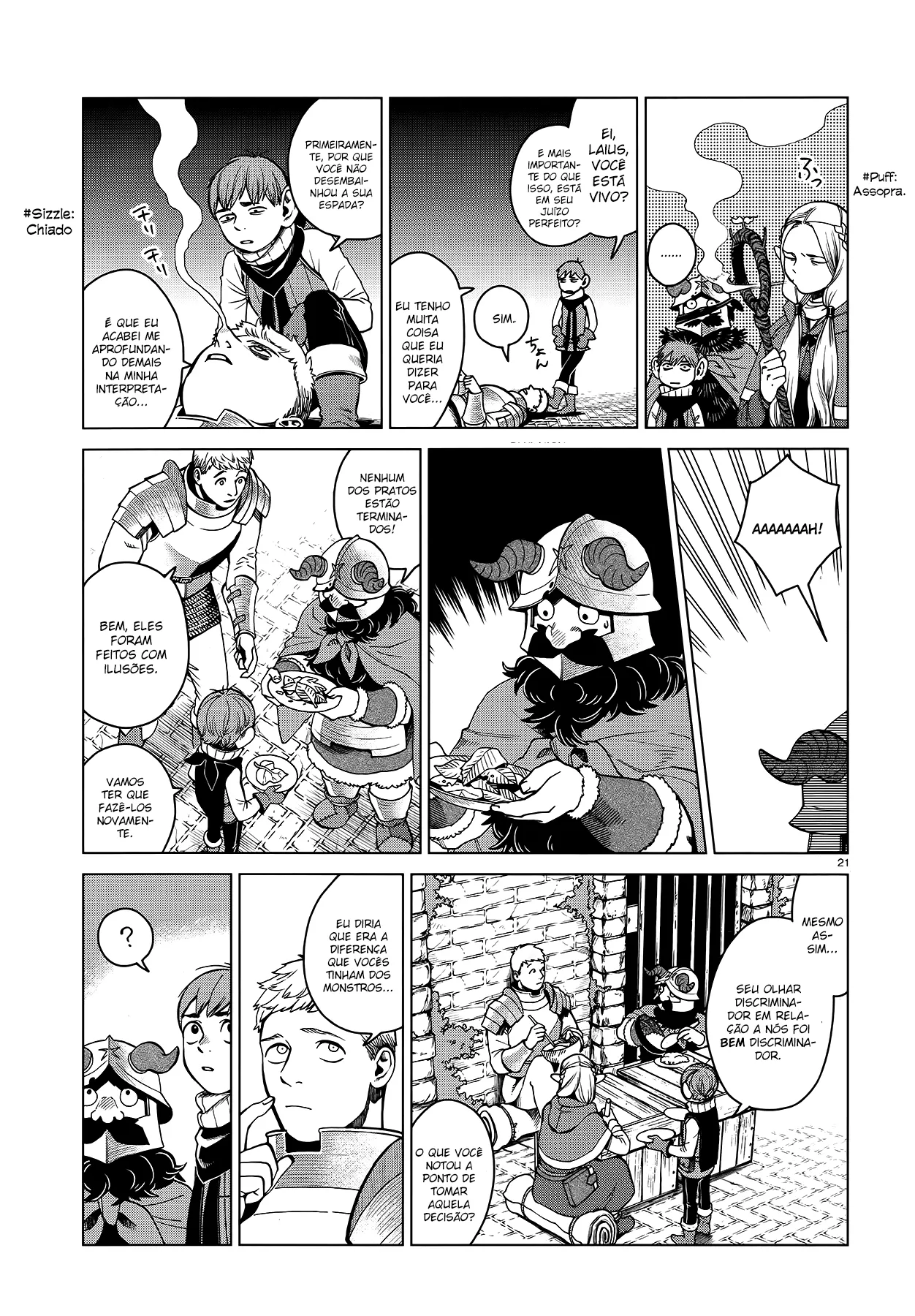 Read Dungeon Meshi PT Manga Online