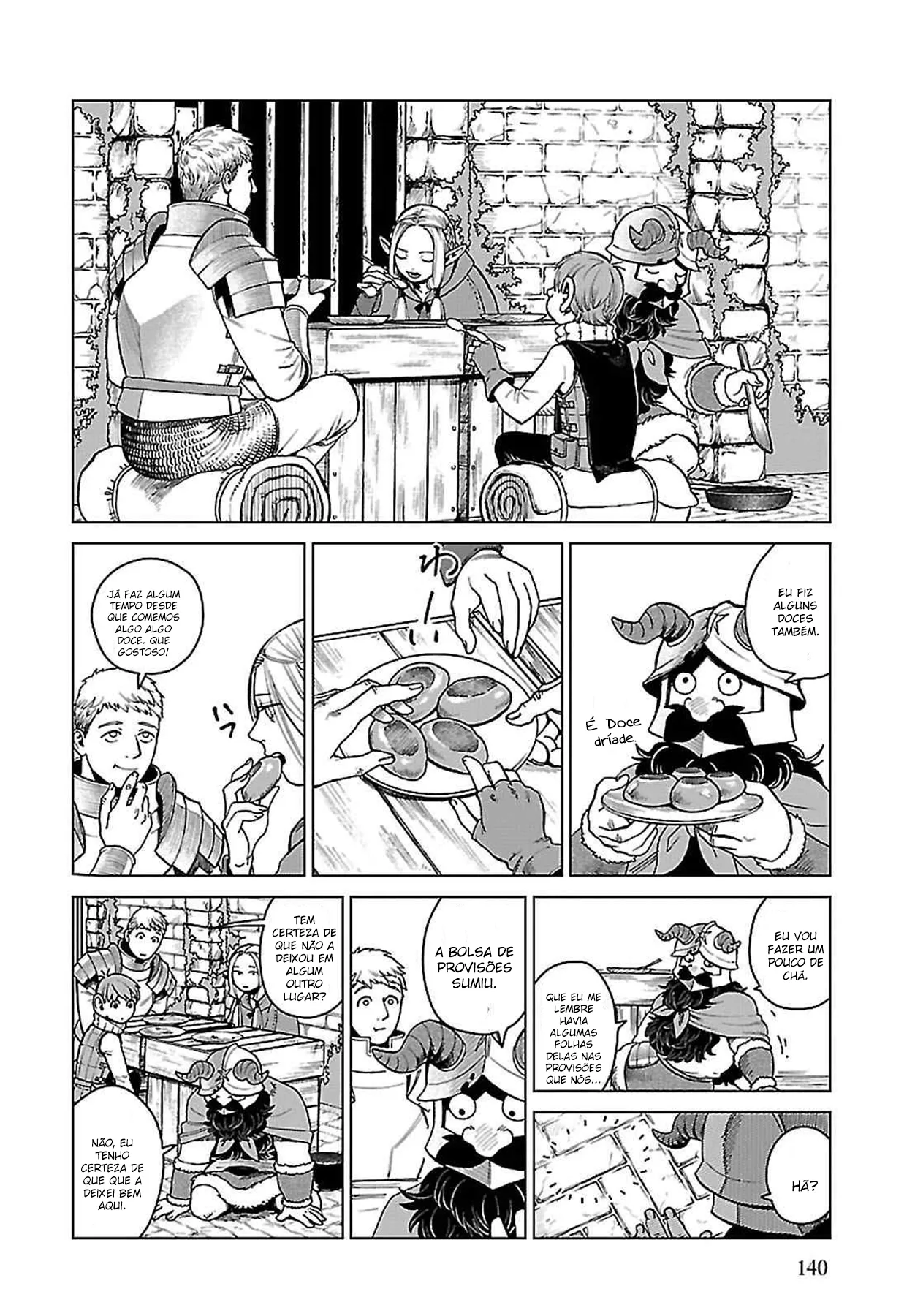 Read Dungeon Meshi PT Manga Online