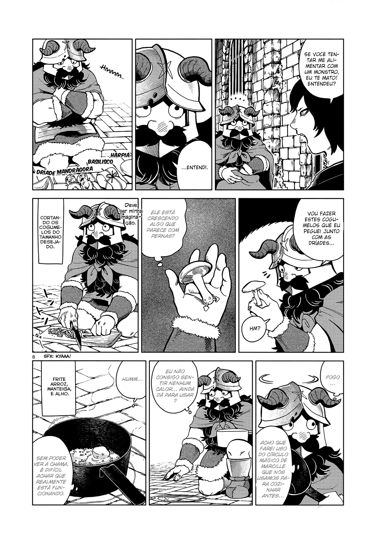 Read Dungeon Meshi PT Manga Online