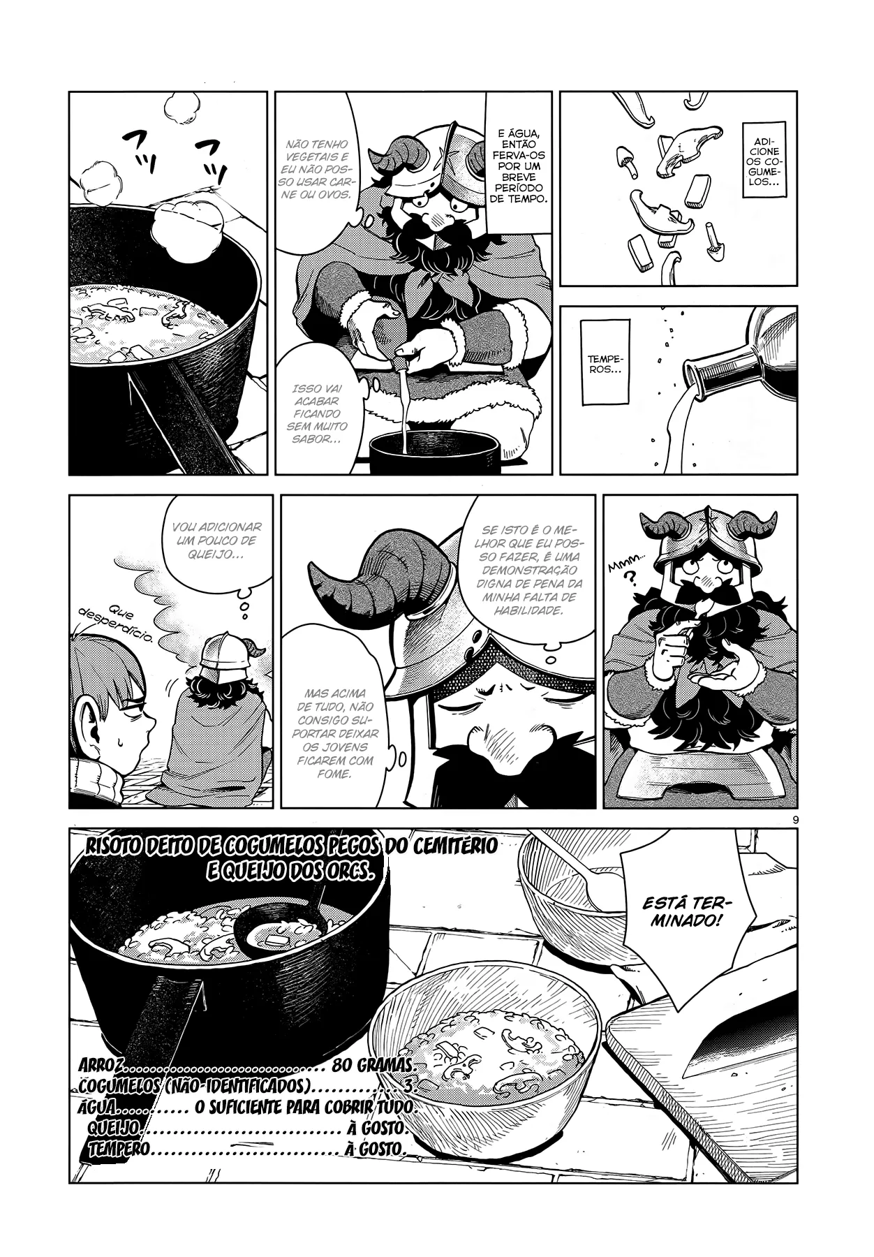 Read Dungeon Meshi PT Manga Online