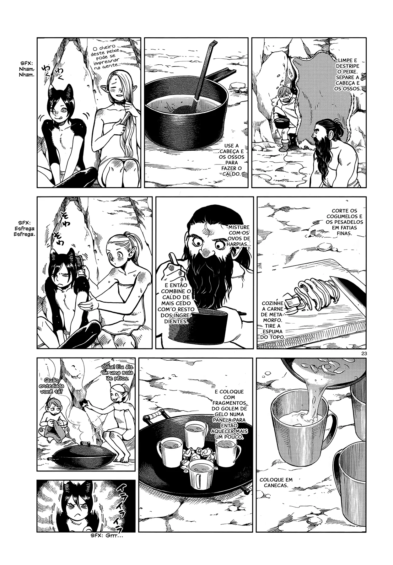 Read Dungeon Meshi PT Manga Online