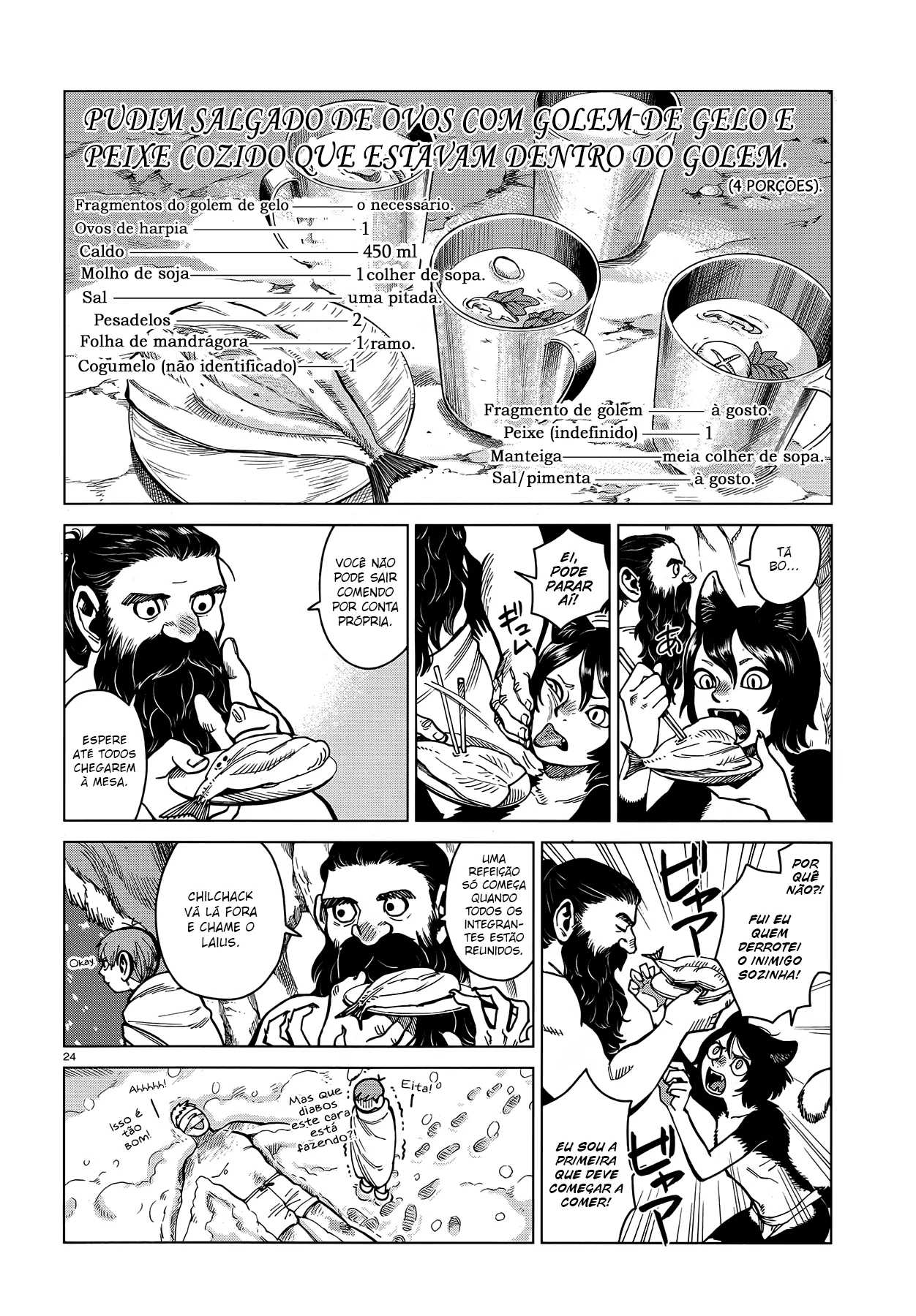 Read Dungeon Meshi PT Manga Online