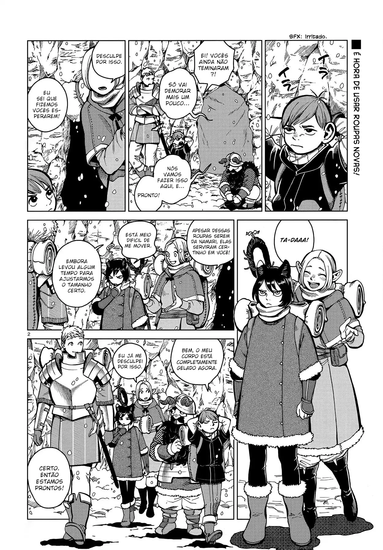 Read Dungeon Meshi PT Manga Online