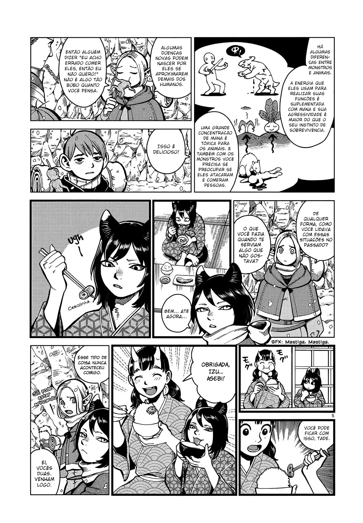 Read Dungeon Meshi PT Manga Online