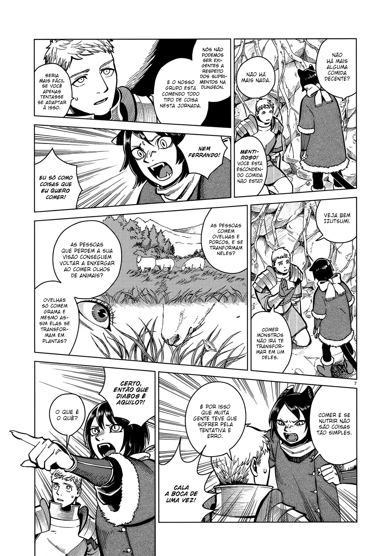 Read Dungeon Meshi PT Manga Online