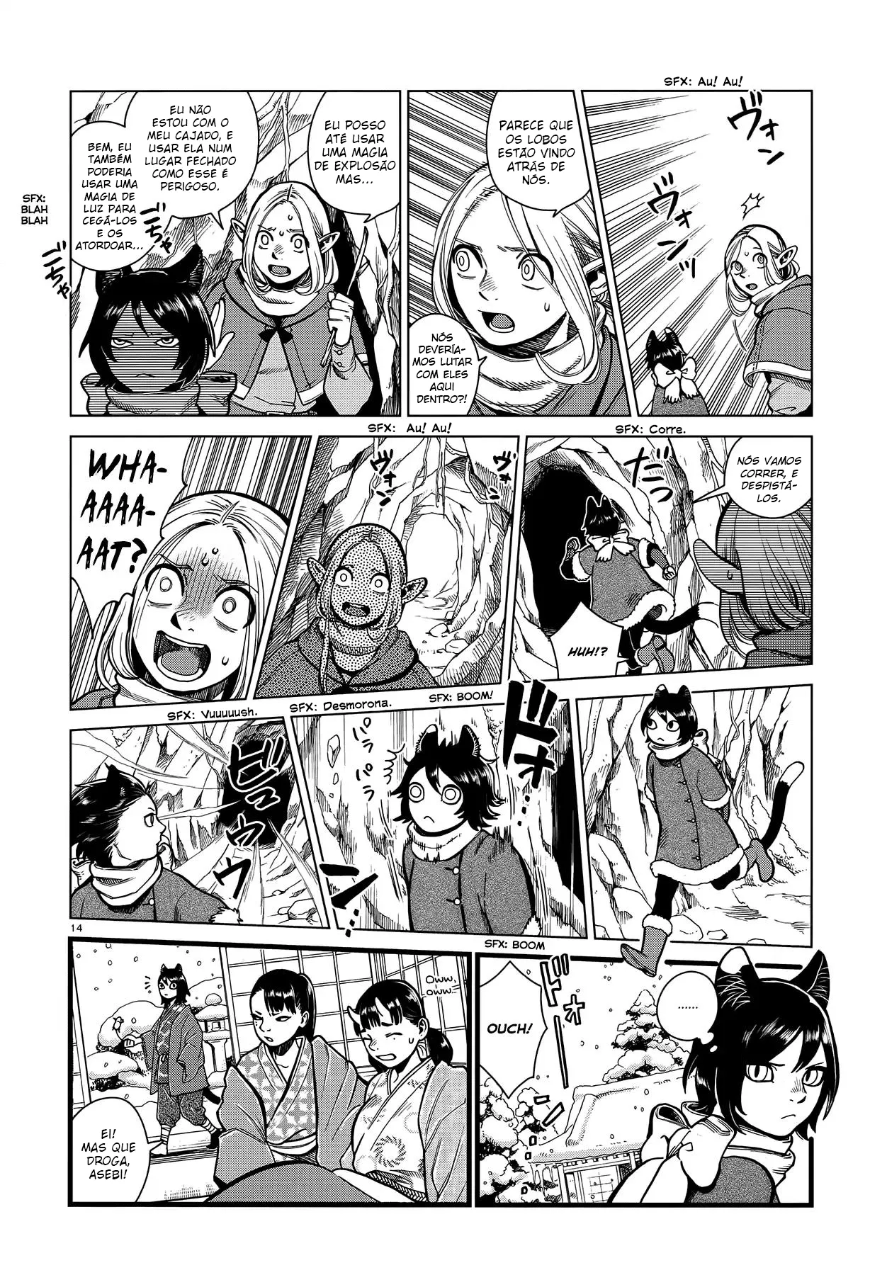 Read Dungeon Meshi PT Manga Online