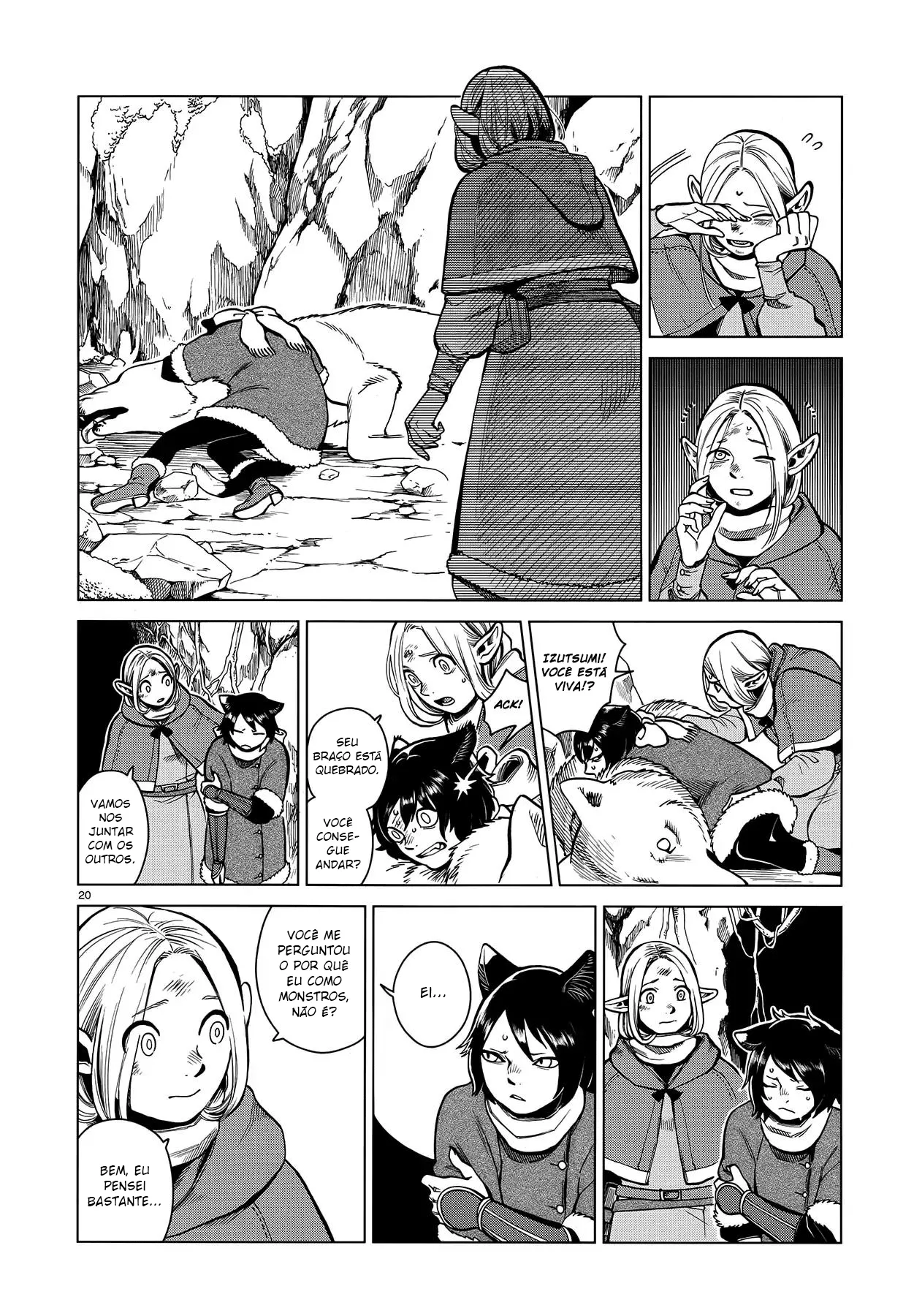 Read Dungeon Meshi PT Manga Online