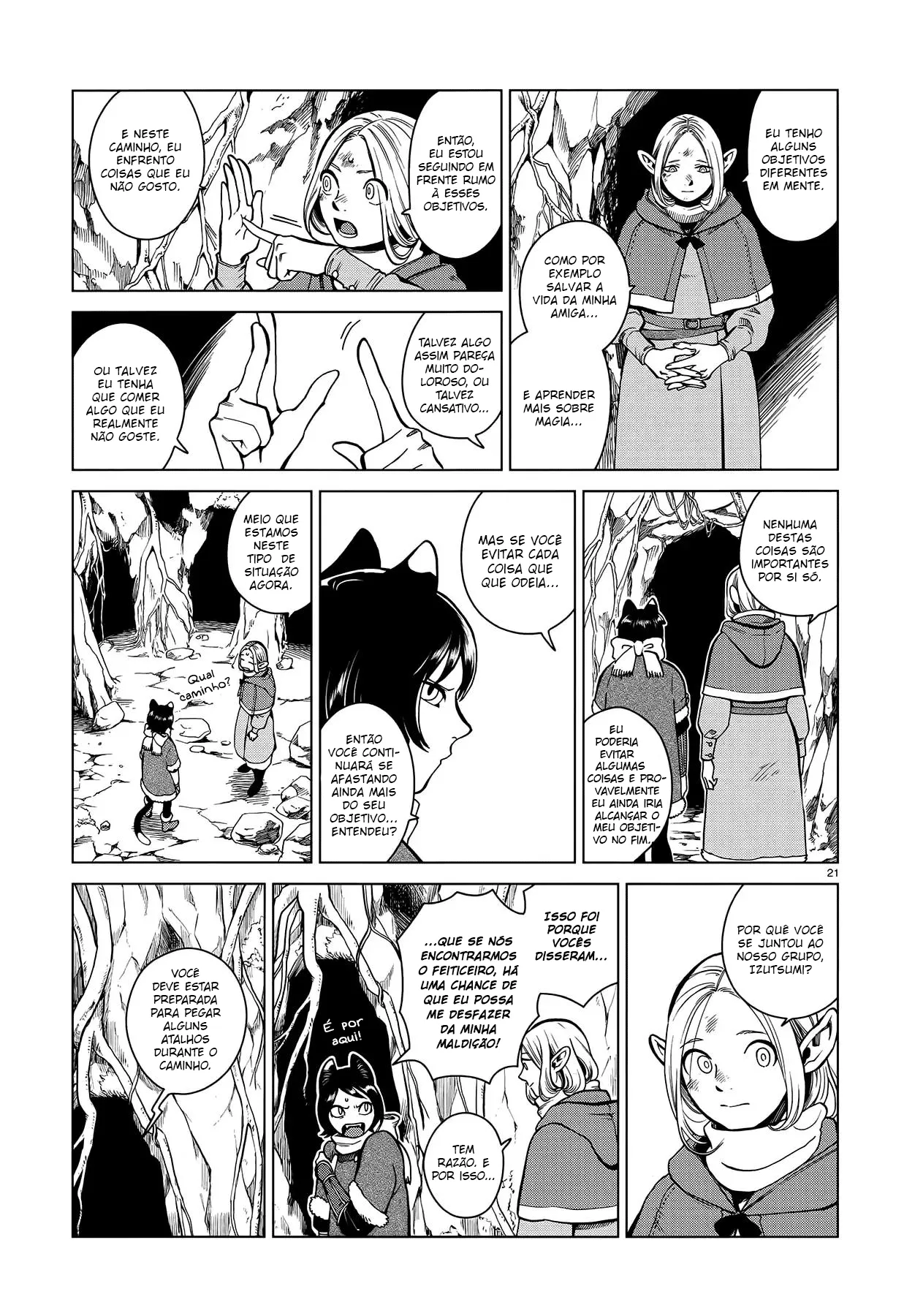 Read Dungeon Meshi PT Manga Online
