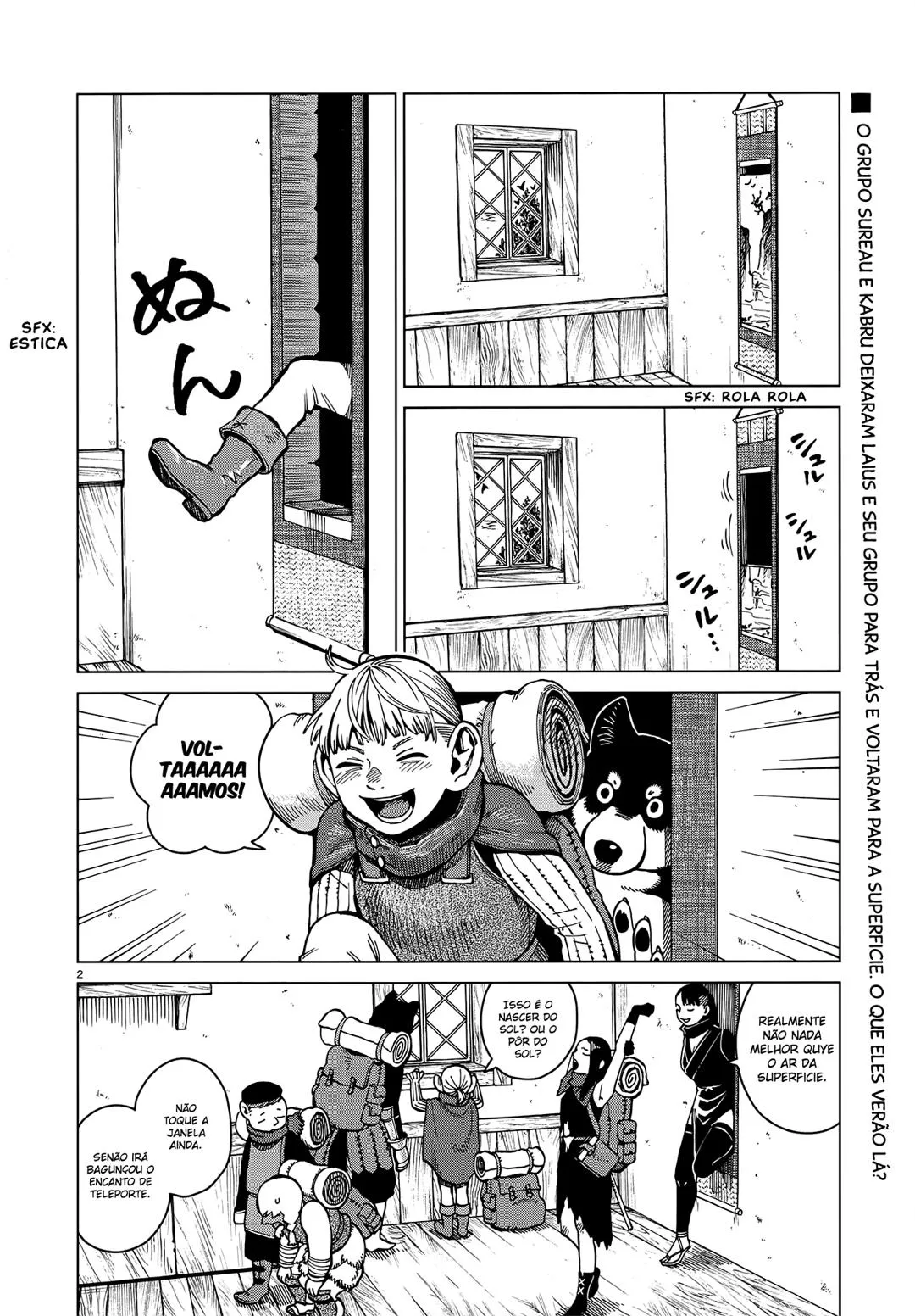Read Dungeon Meshi PT Manga Online