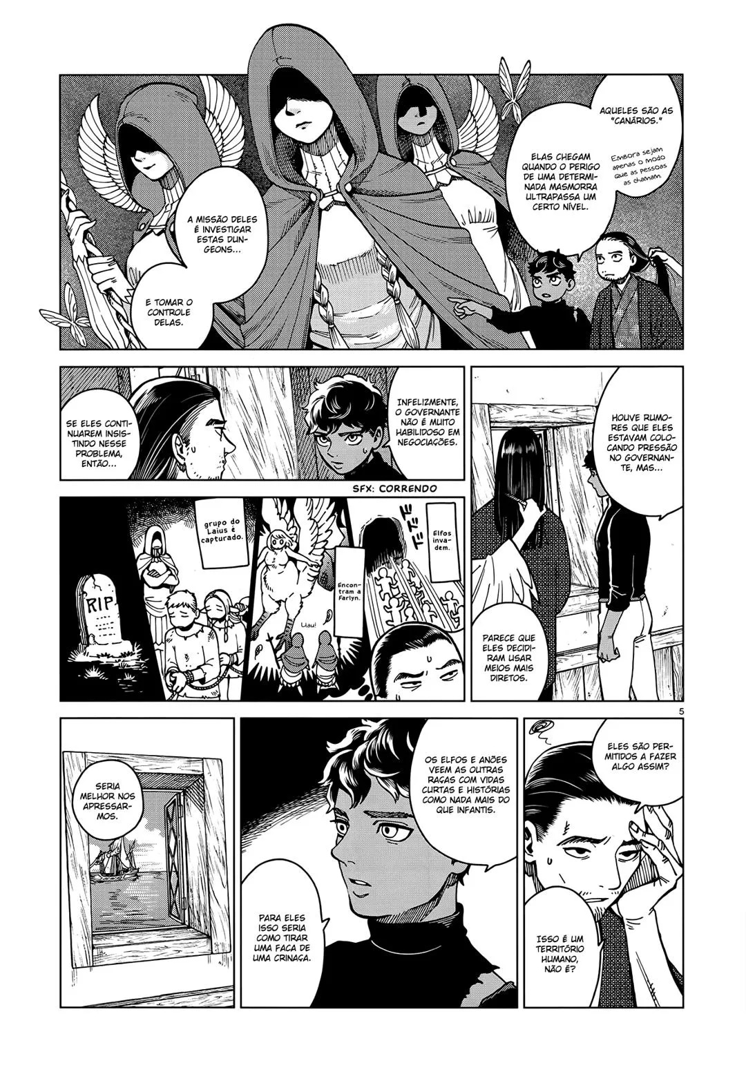 Read Dungeon Meshi PT Manga Online