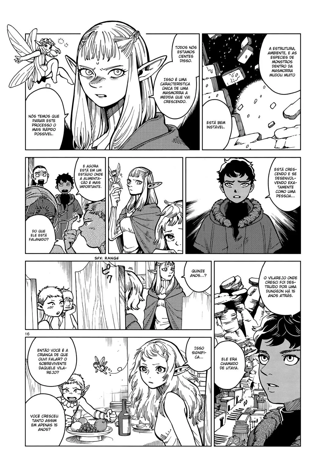 Read Dungeon Meshi PT Manga Online