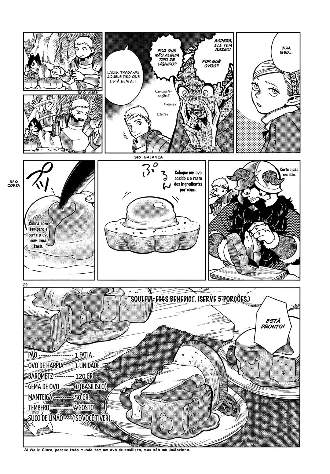 Read Dungeon Meshi PT Manga Online