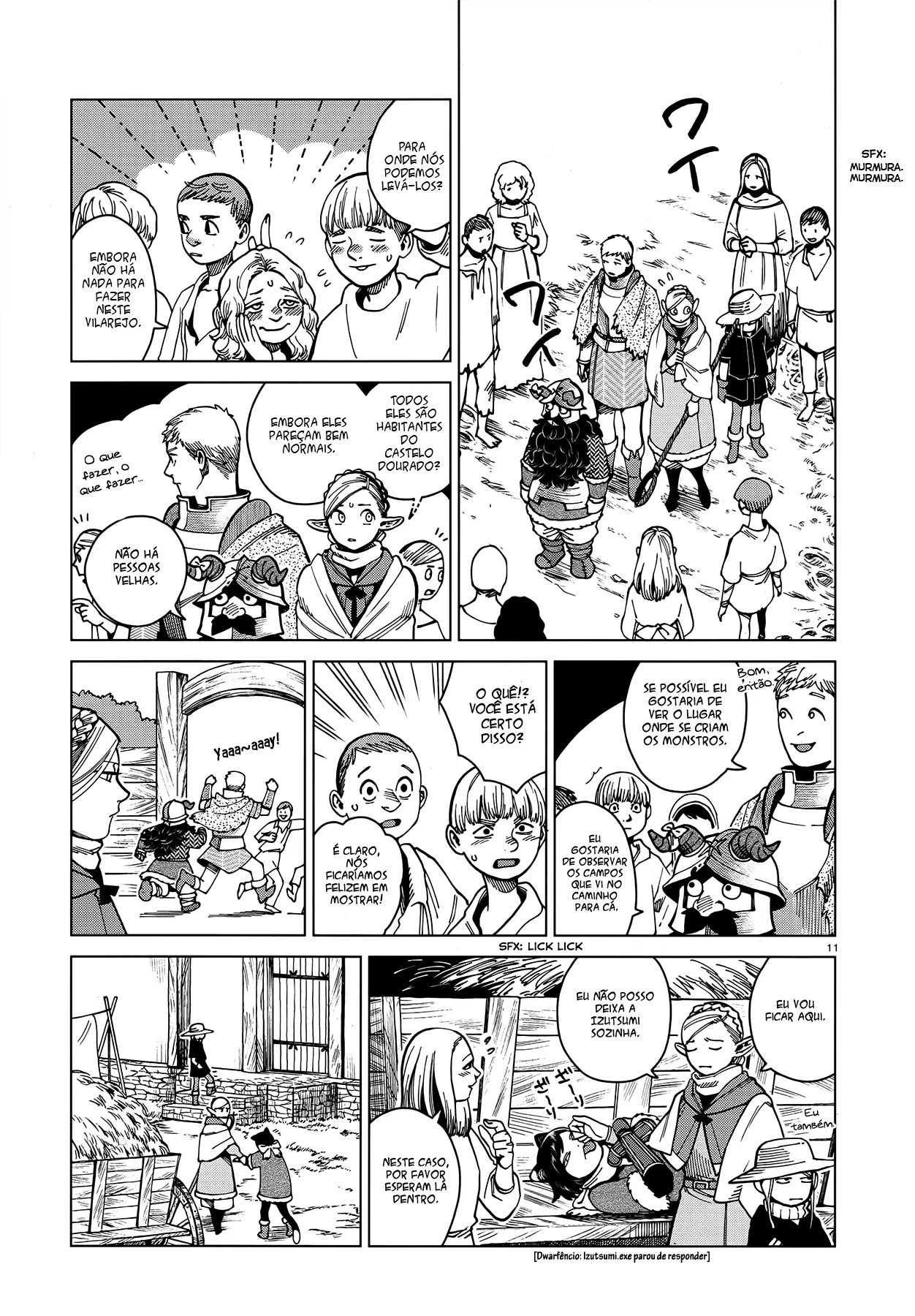 Read Dungeon Meshi PT Manga Online