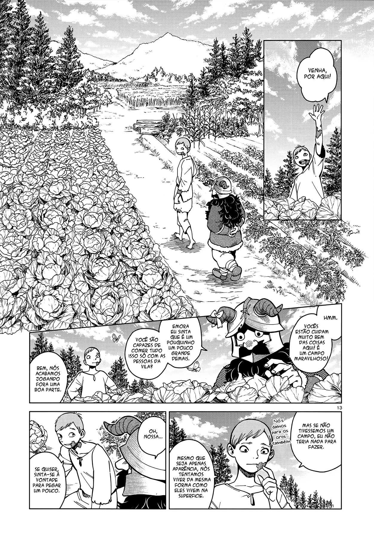 Read Dungeon Meshi PT Manga Online