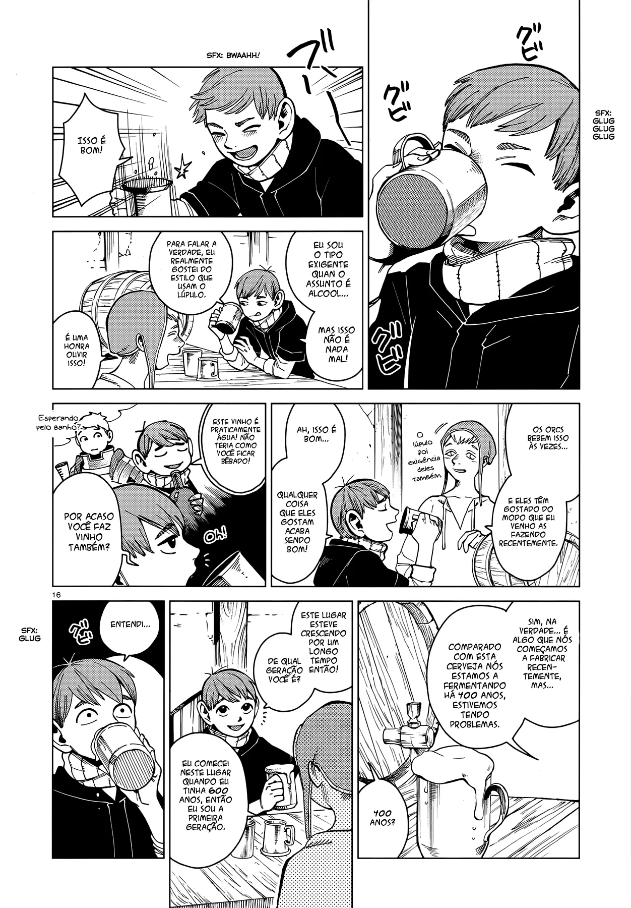 Read Dungeon Meshi PT Manga Online