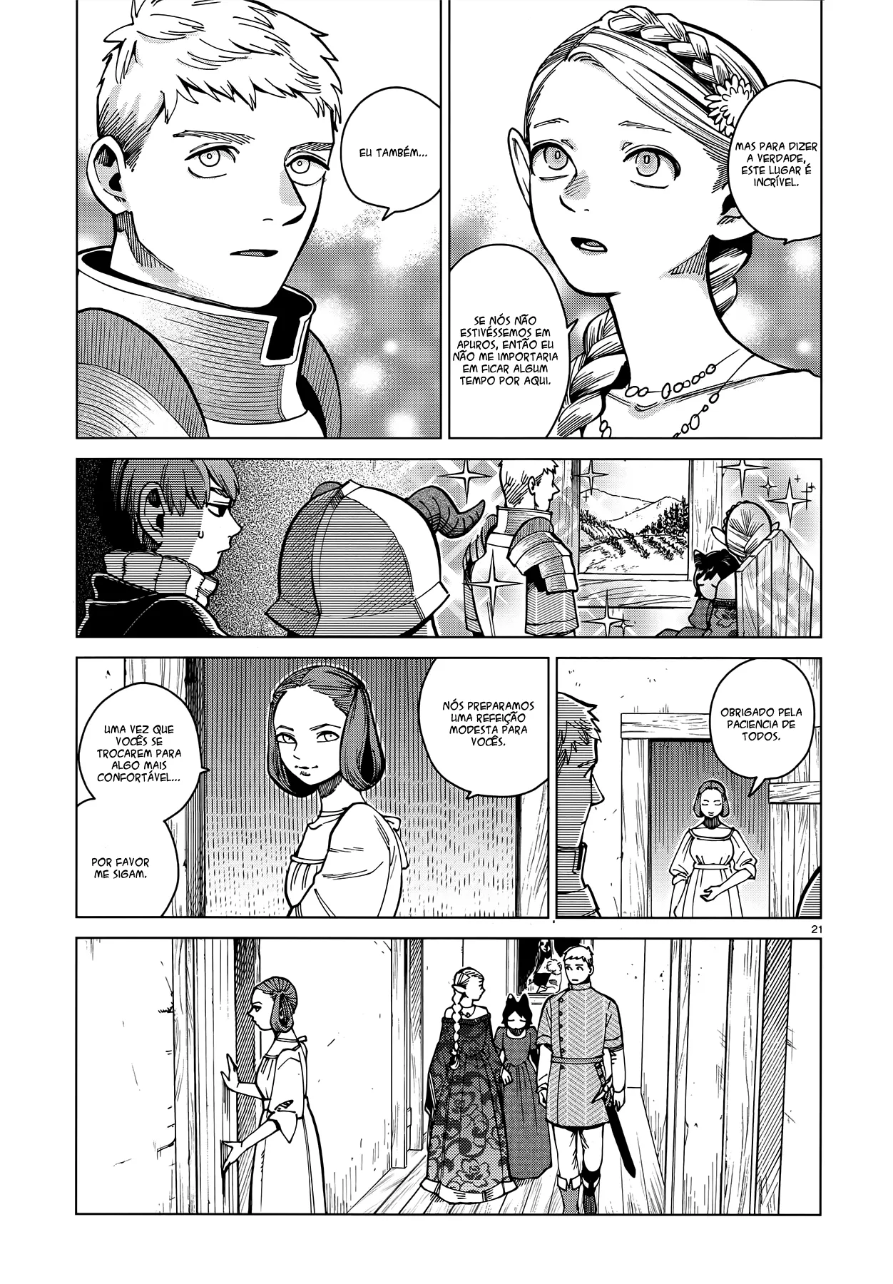 Read Dungeon Meshi PT Manga Online