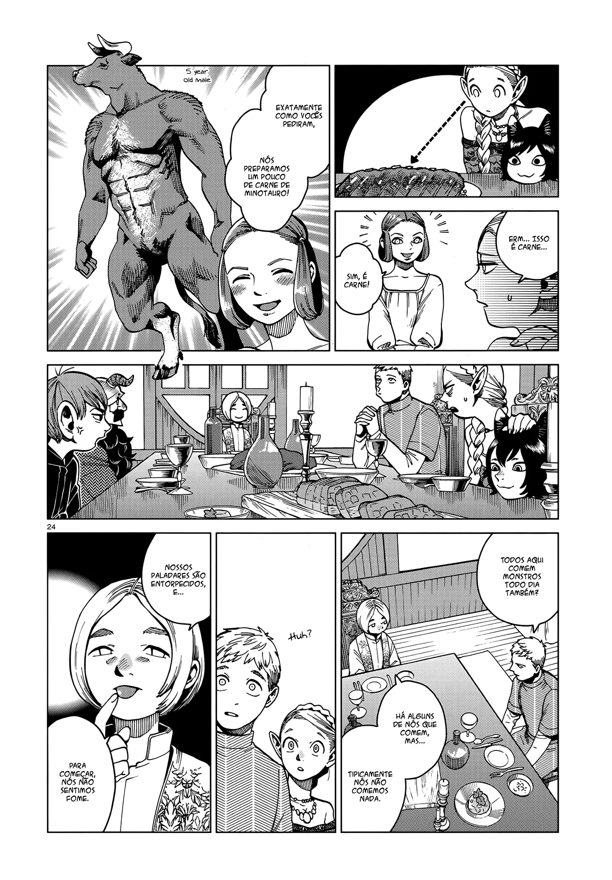 Read Dungeon Meshi PT Manga Online