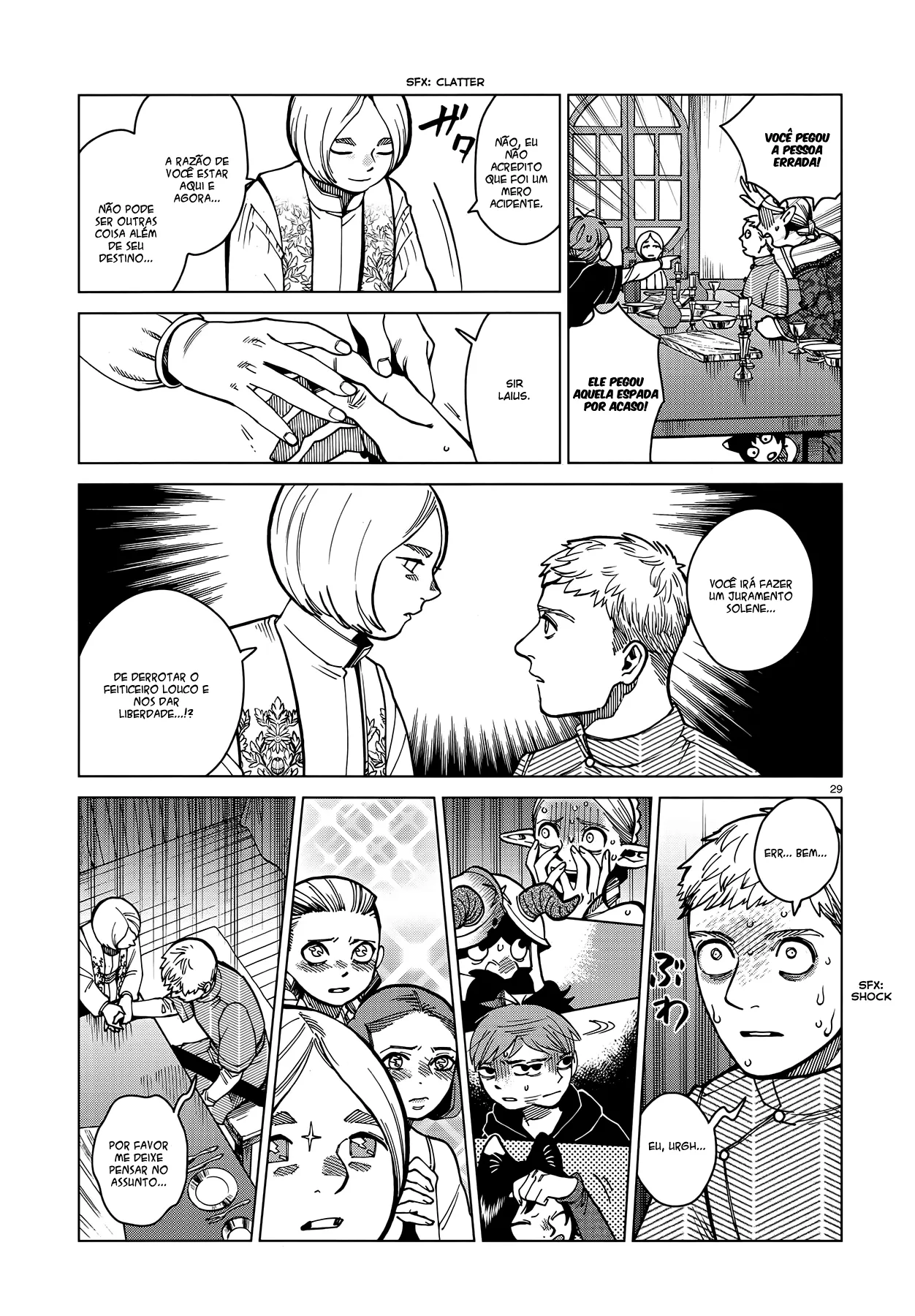 Read Dungeon Meshi PT Manga Online