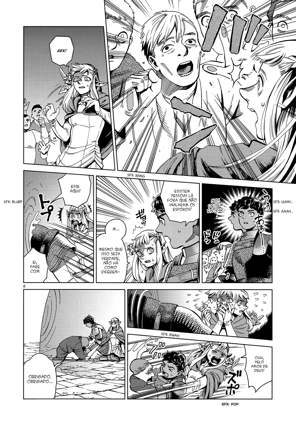 Read Dungeon Meshi PT Manga Online