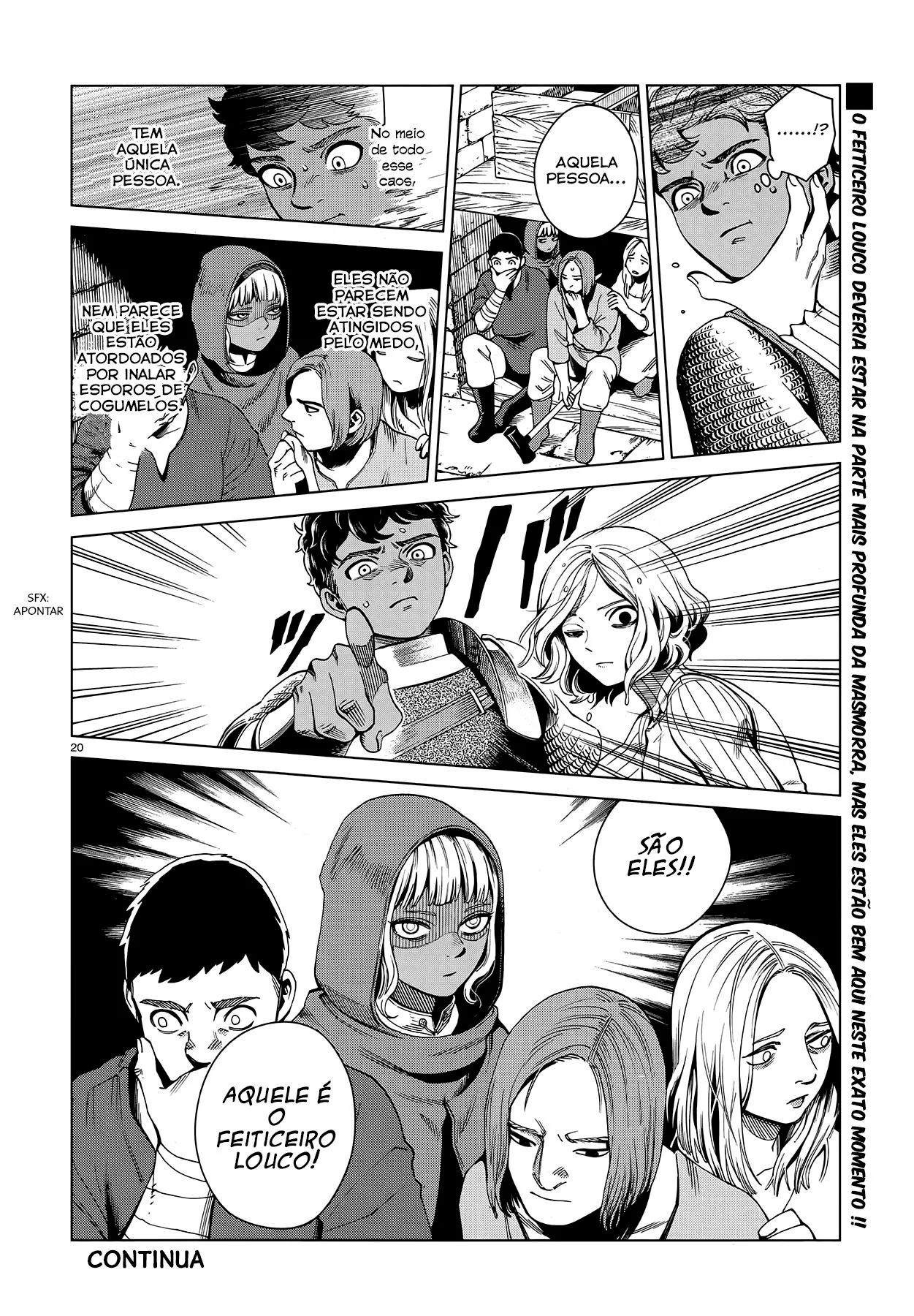 Read Dungeon Meshi PT Manga Online