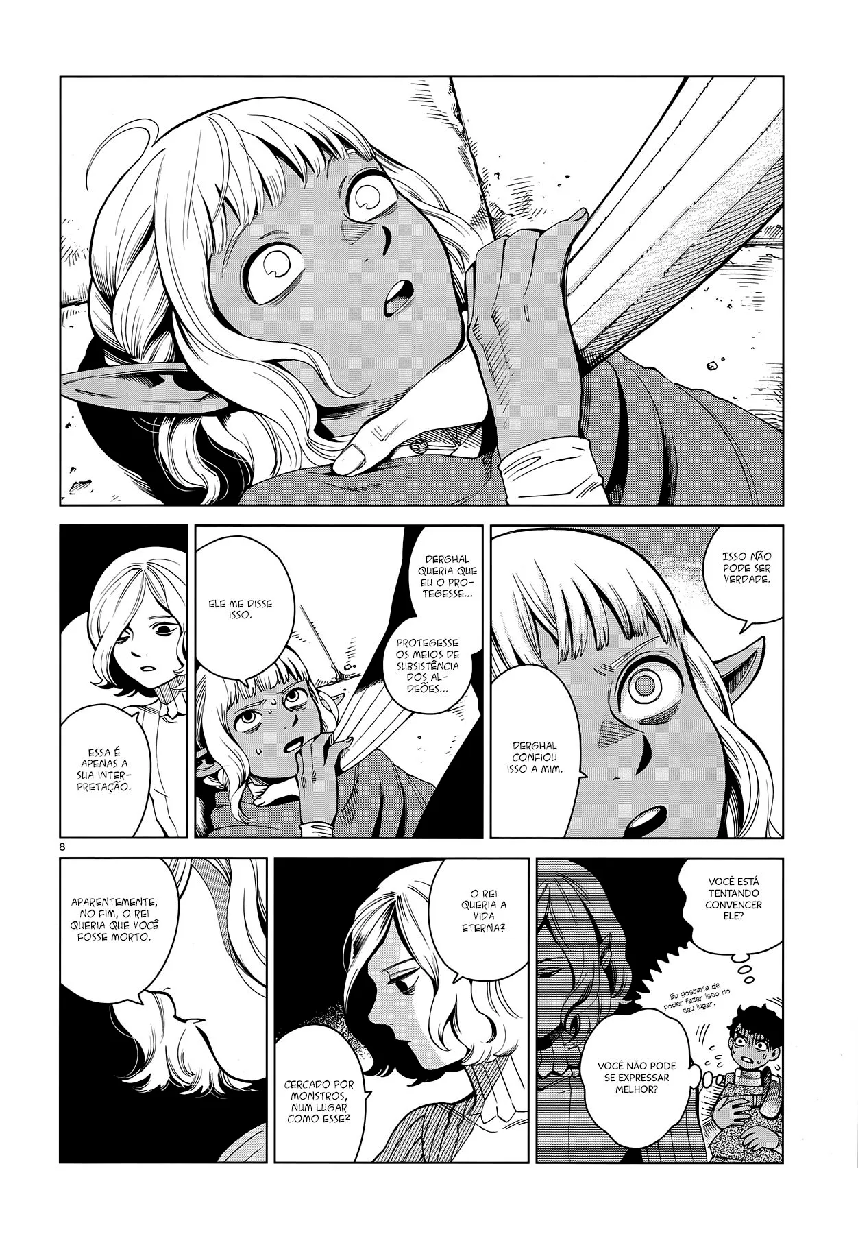 Read Dungeon Meshi PT Manga Online