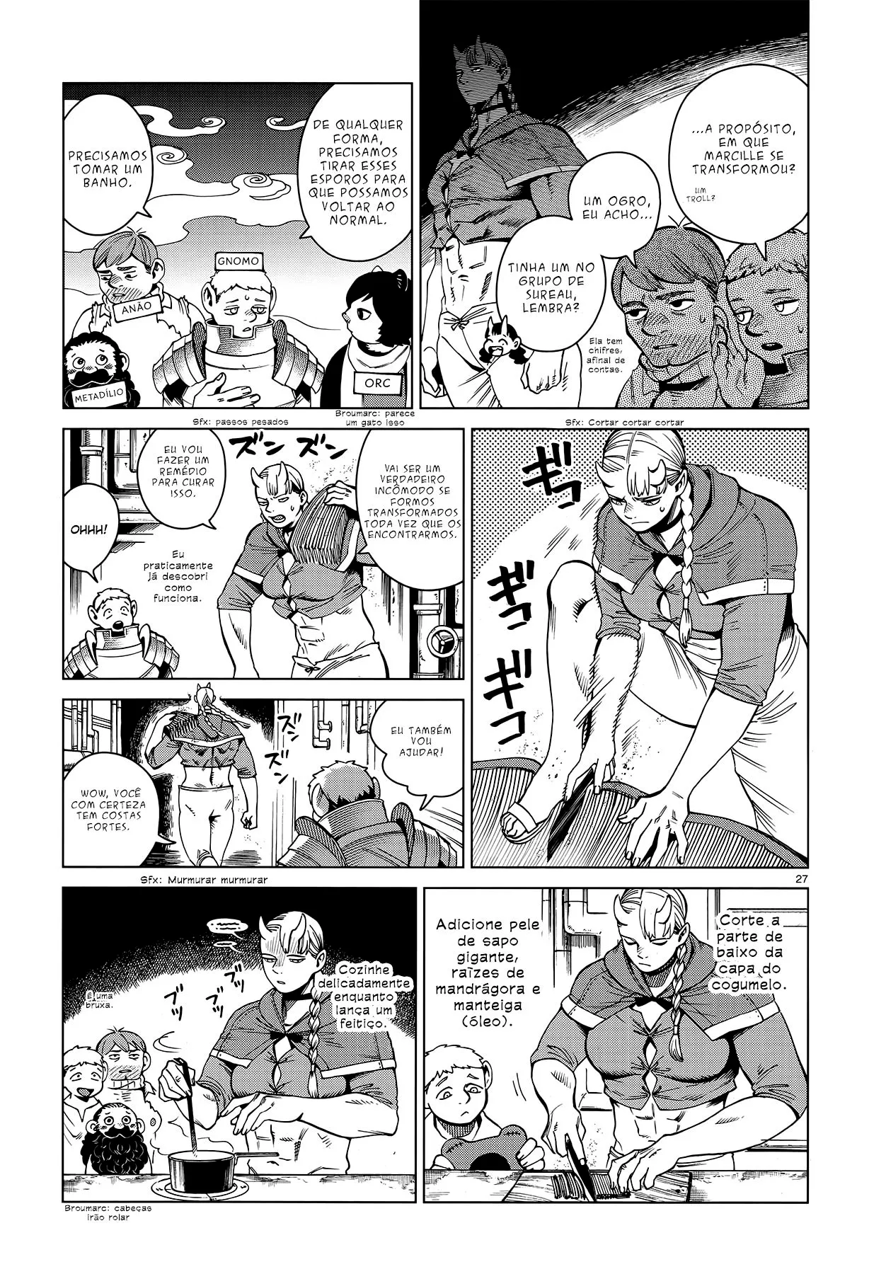 Read Dungeon Meshi PT Manga Online