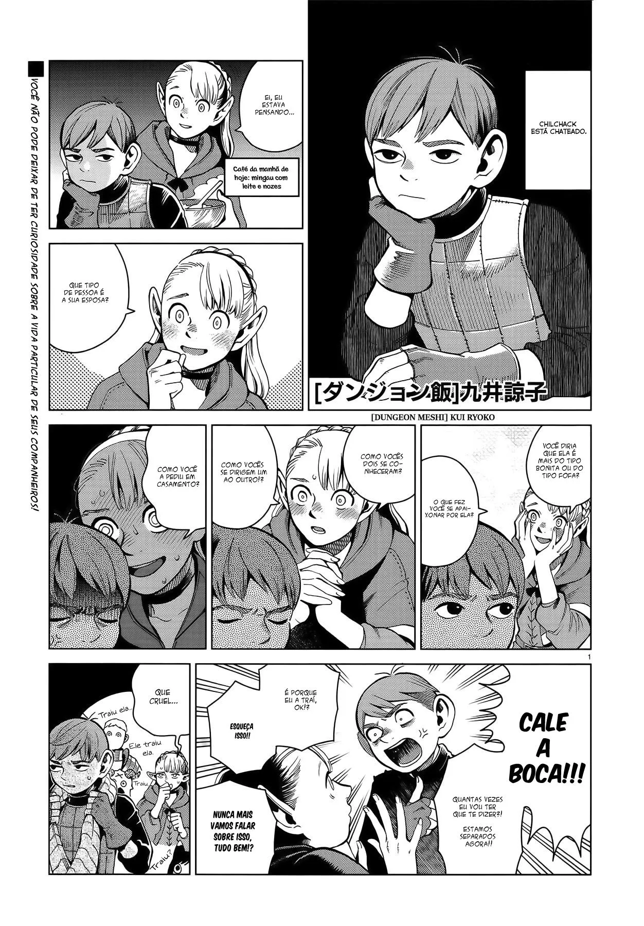 Read Dungeon Meshi PT Manga Online