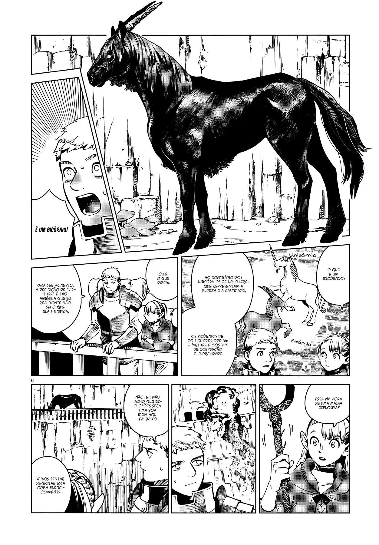 Read Dungeon Meshi PT Manga Online