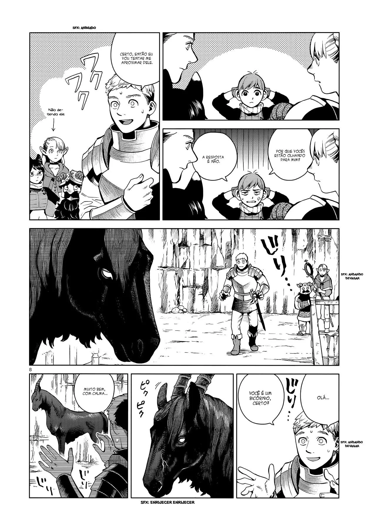Read Dungeon Meshi PT Manga Online