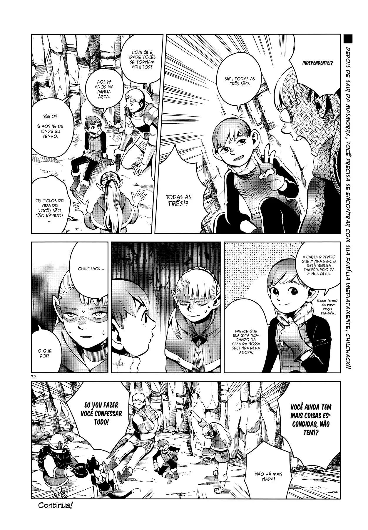 Read Dungeon Meshi PT Manga Online