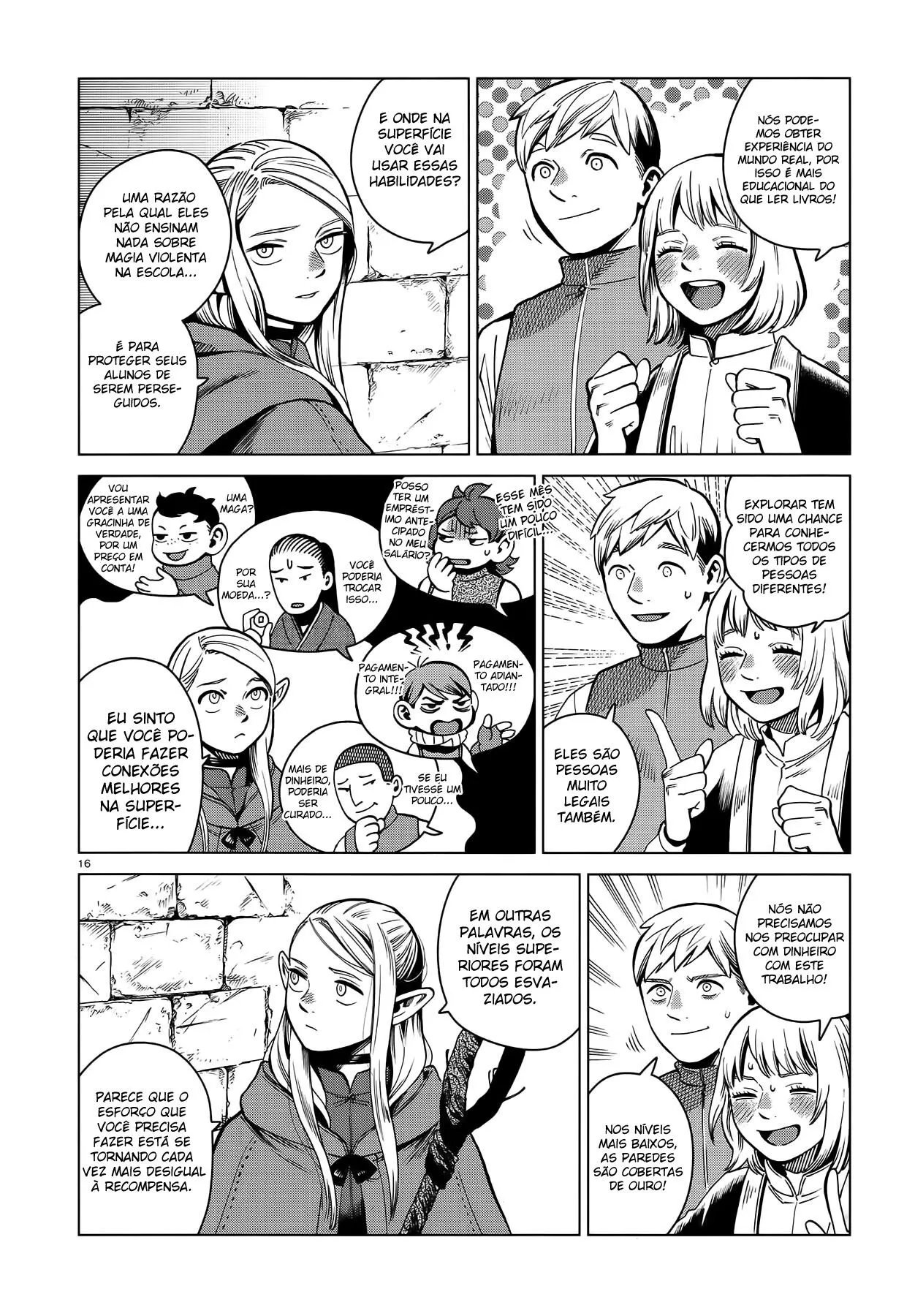 Read Dungeon Meshi PT Manga Online