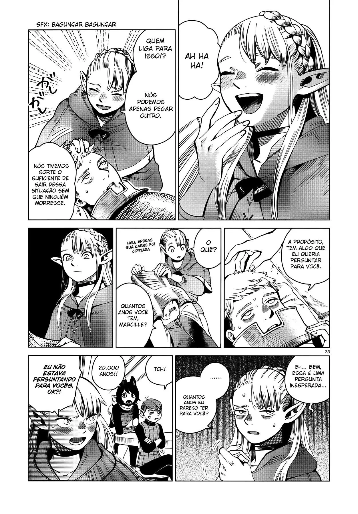Read Dungeon Meshi PT Manga Online