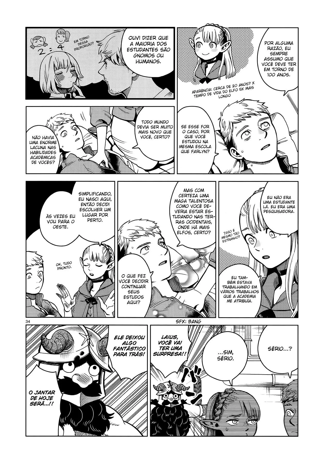 Read Dungeon Meshi PT Manga Online
