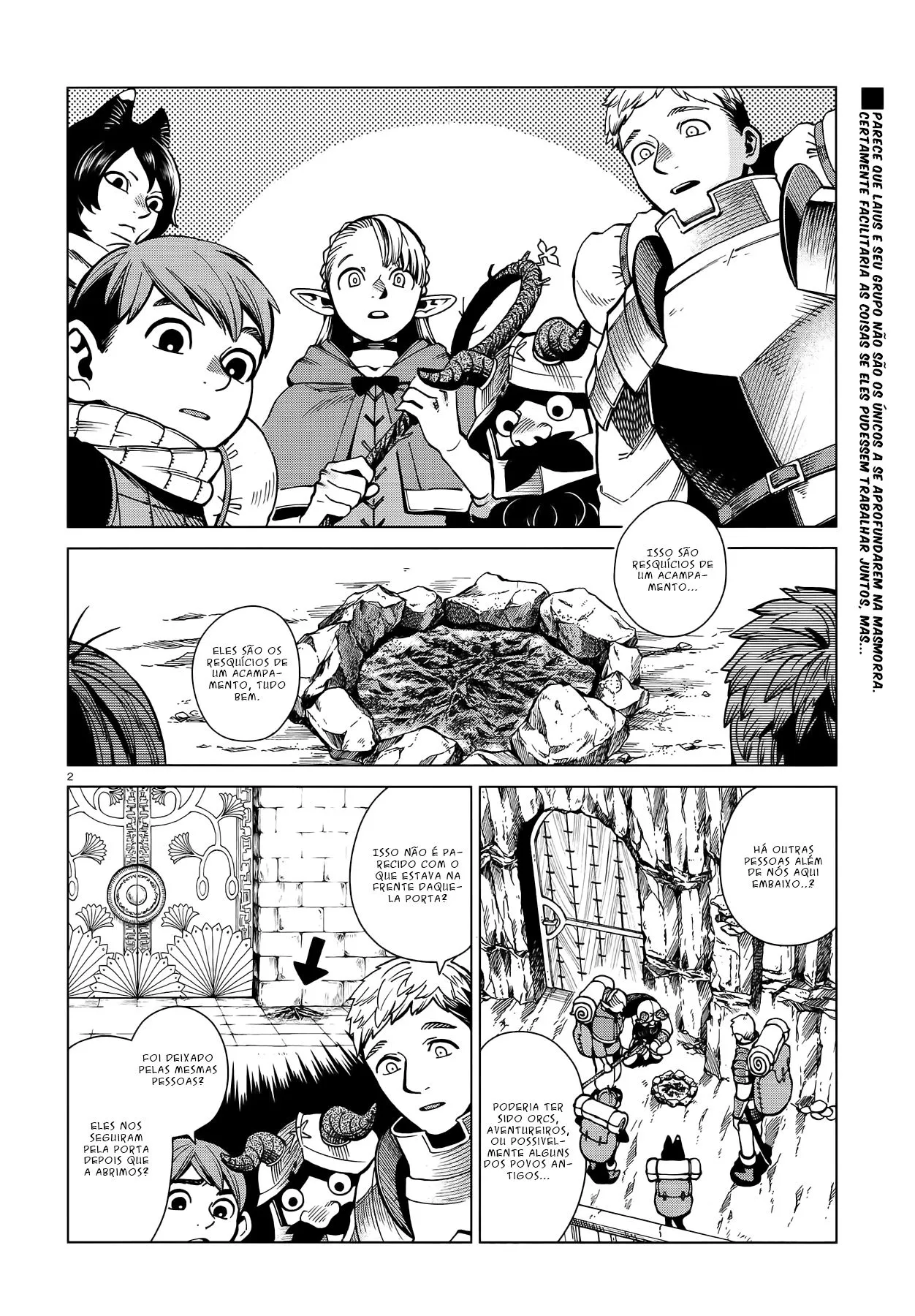 Read Dungeon Meshi PT Manga Online