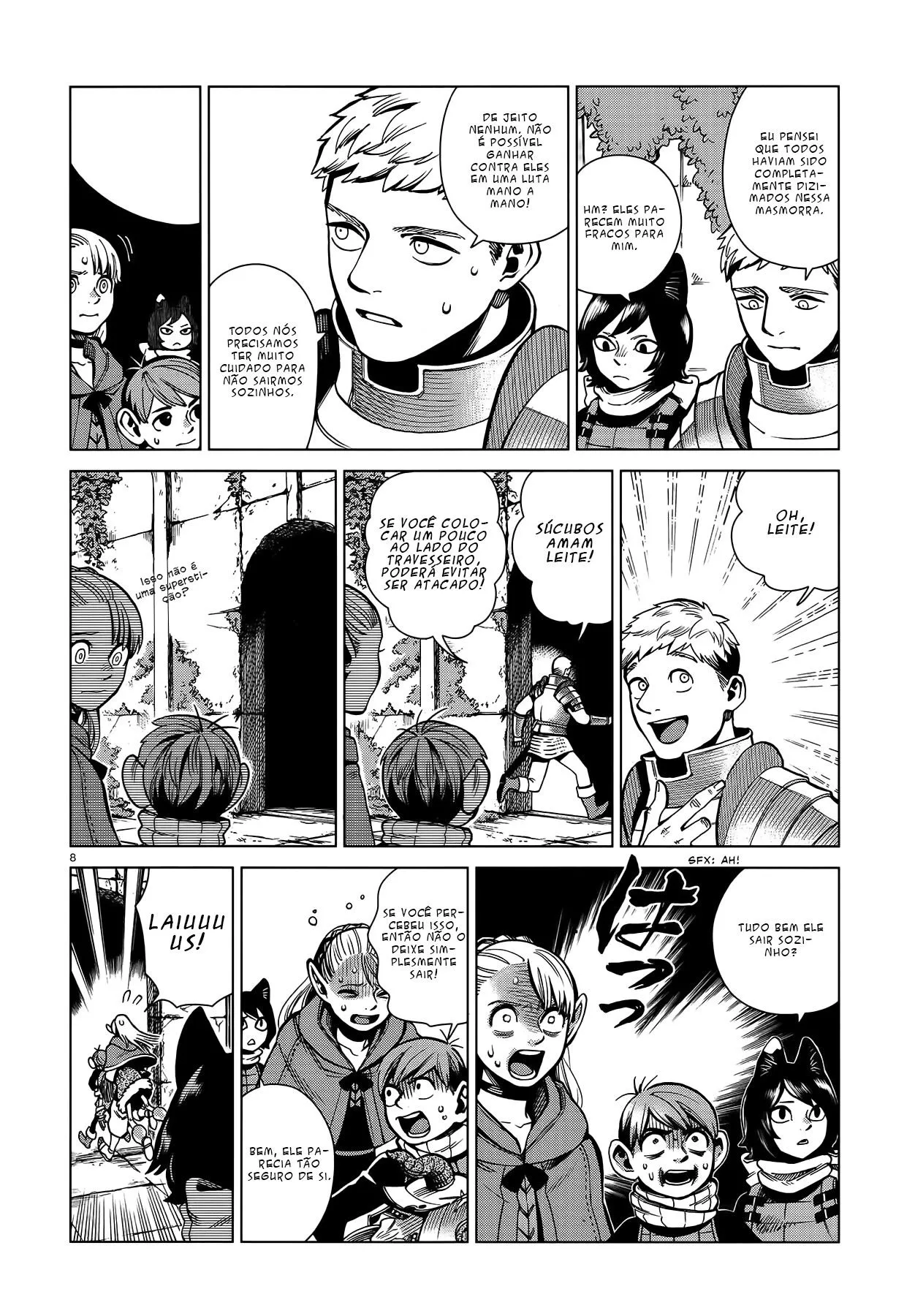 Read Dungeon Meshi PT Manga Online