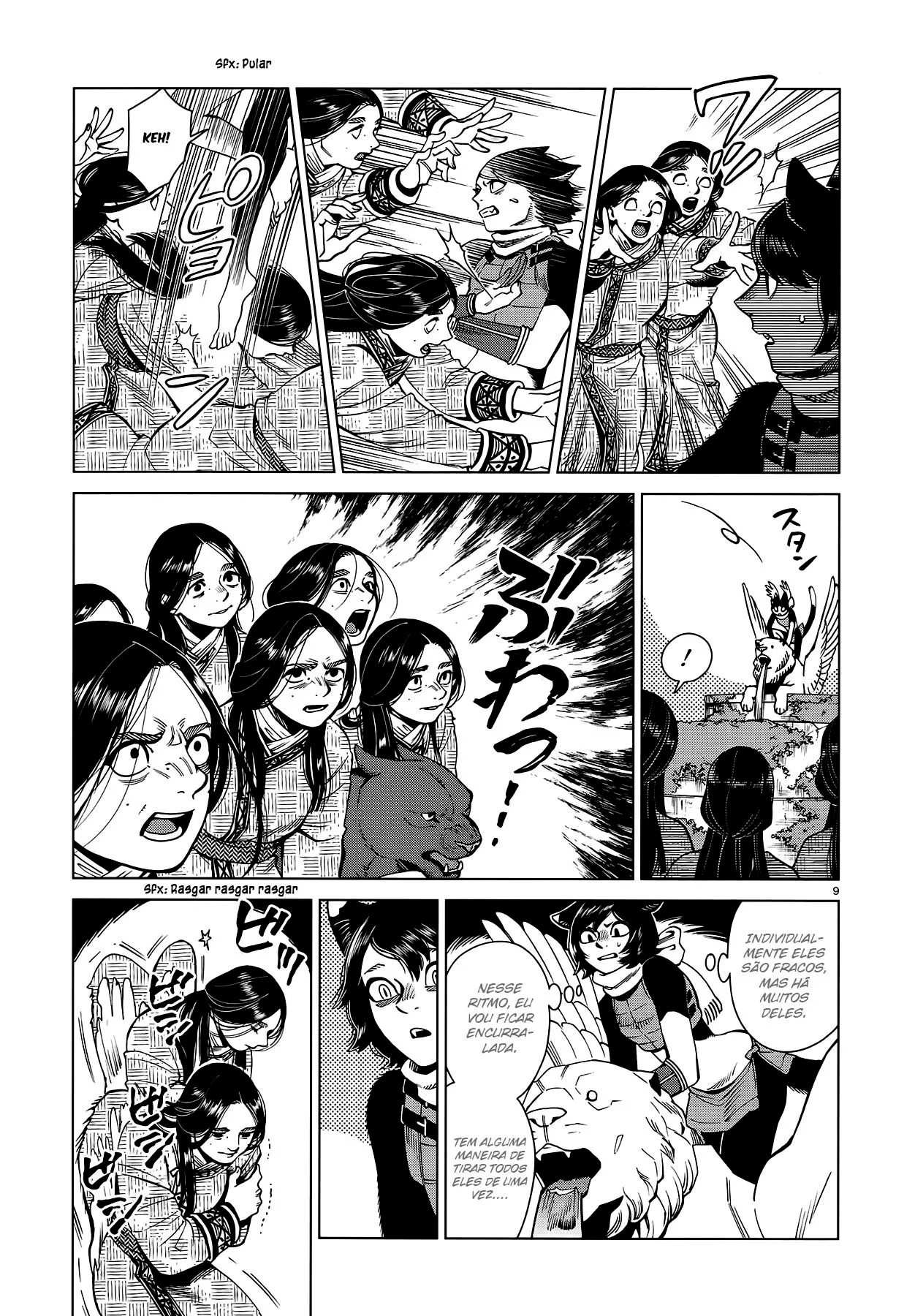 Read Dungeon Meshi PT Manga Online