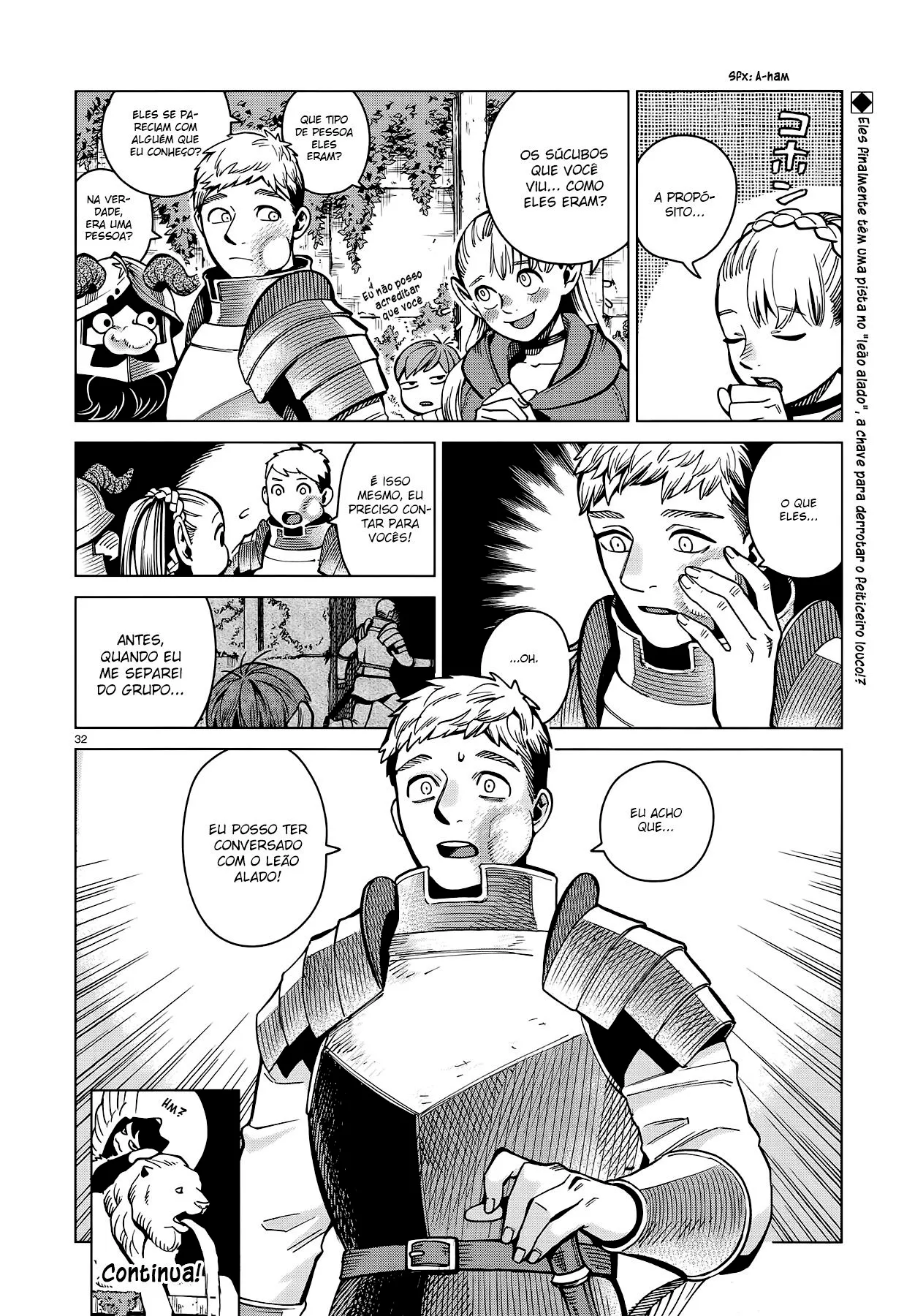 Read Dungeon Meshi PT Manga Online