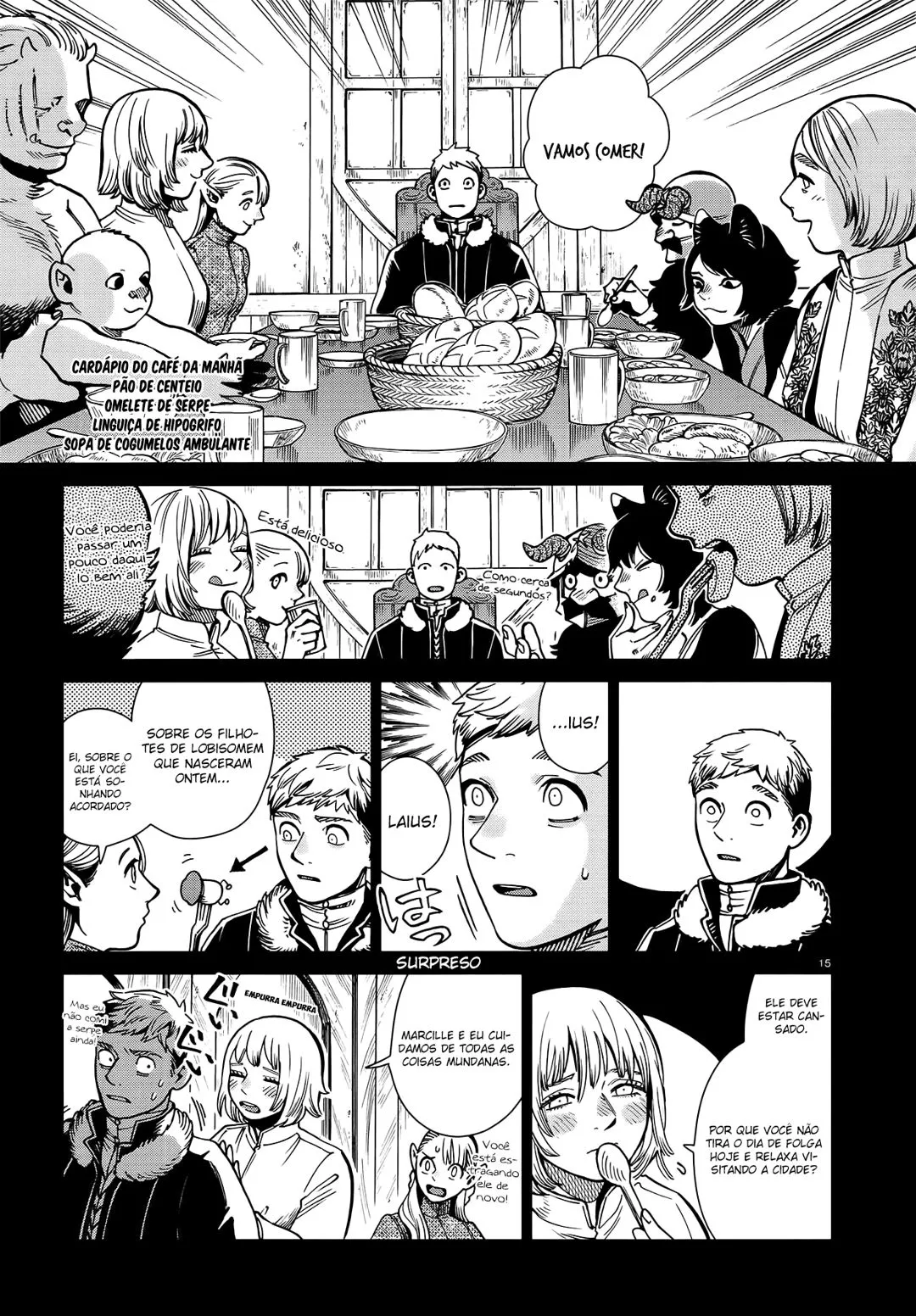 Read Dungeon Meshi PT Manga Online