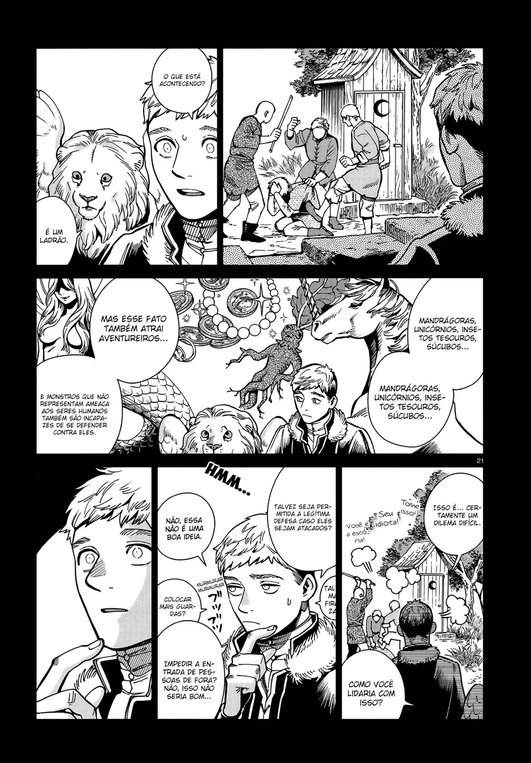 Read Dungeon Meshi PT Manga Online