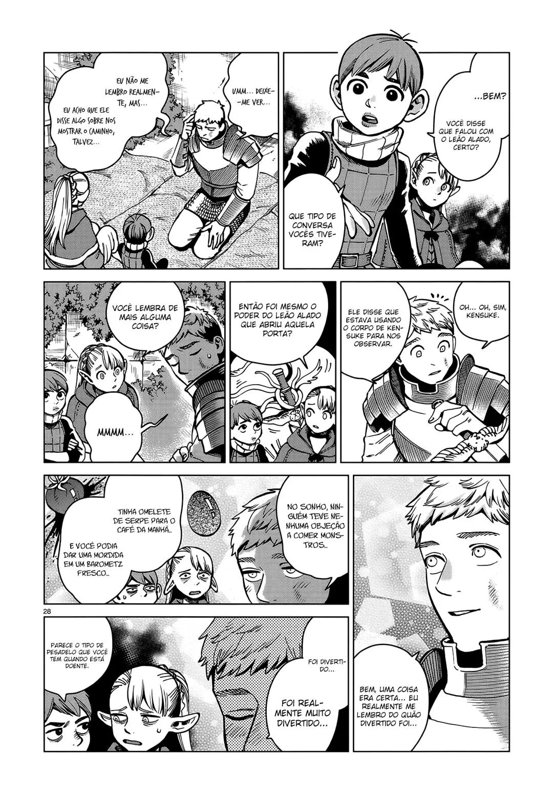 Read Dungeon Meshi PT Manga Online