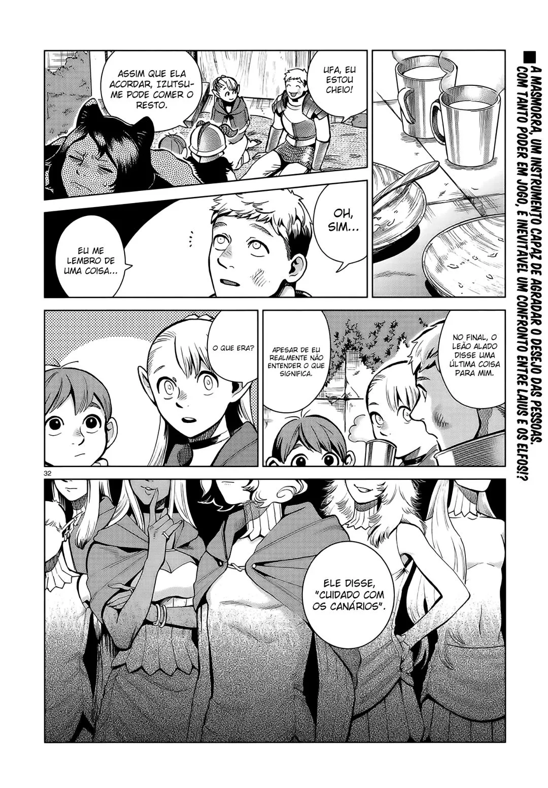 Read Dungeon Meshi PT Manga Online