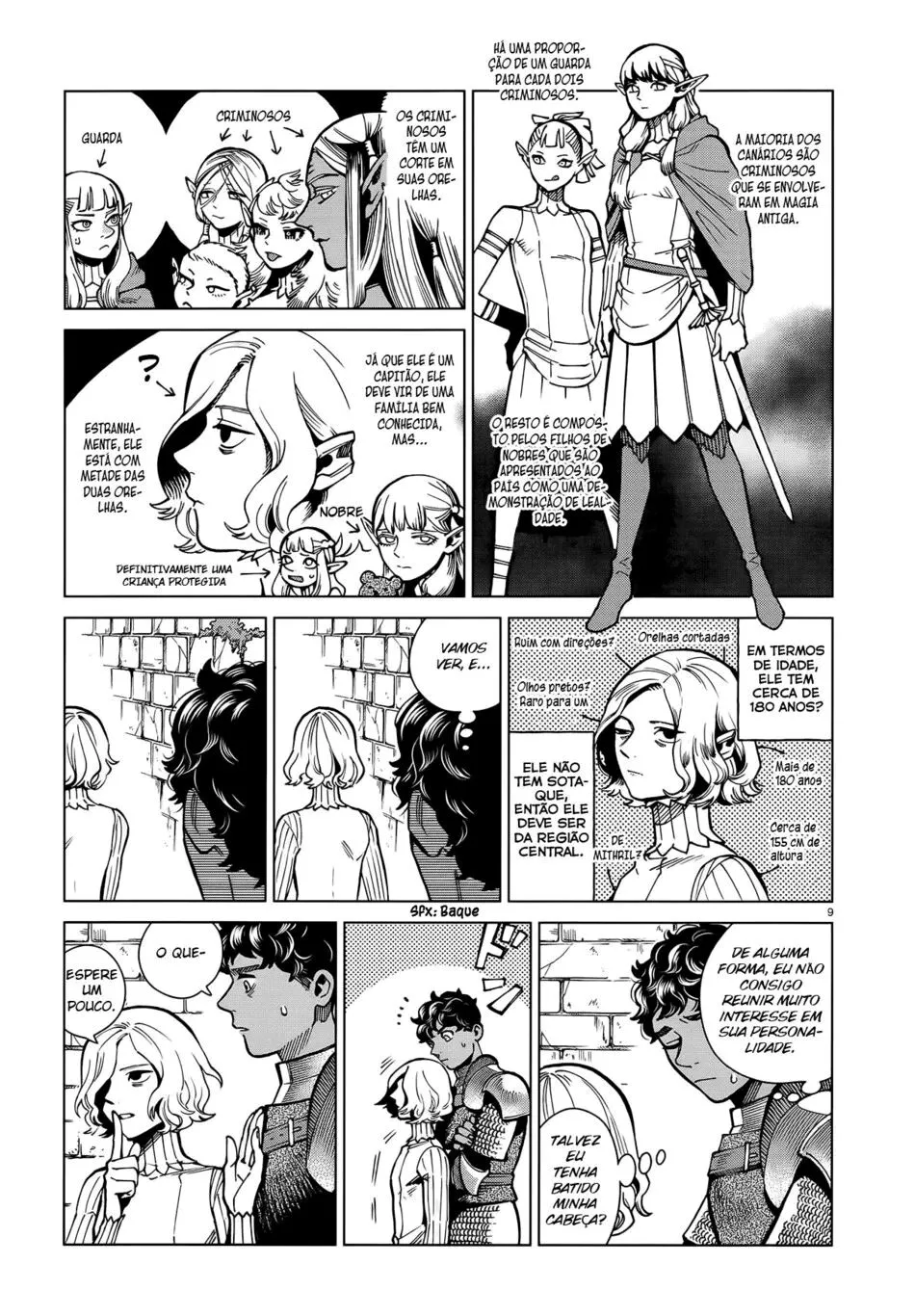 Read Dungeon Meshi PT Manga Online