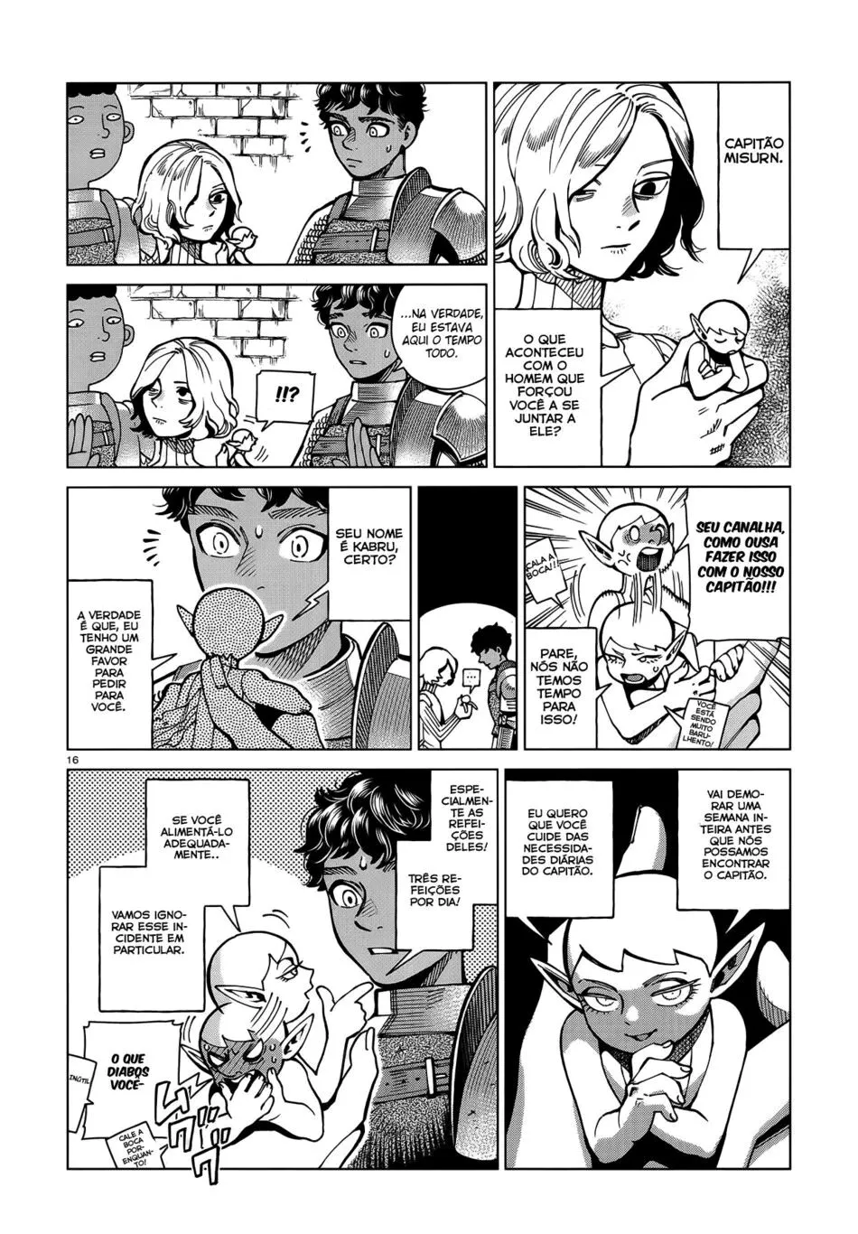 Read Dungeon Meshi PT Manga Online