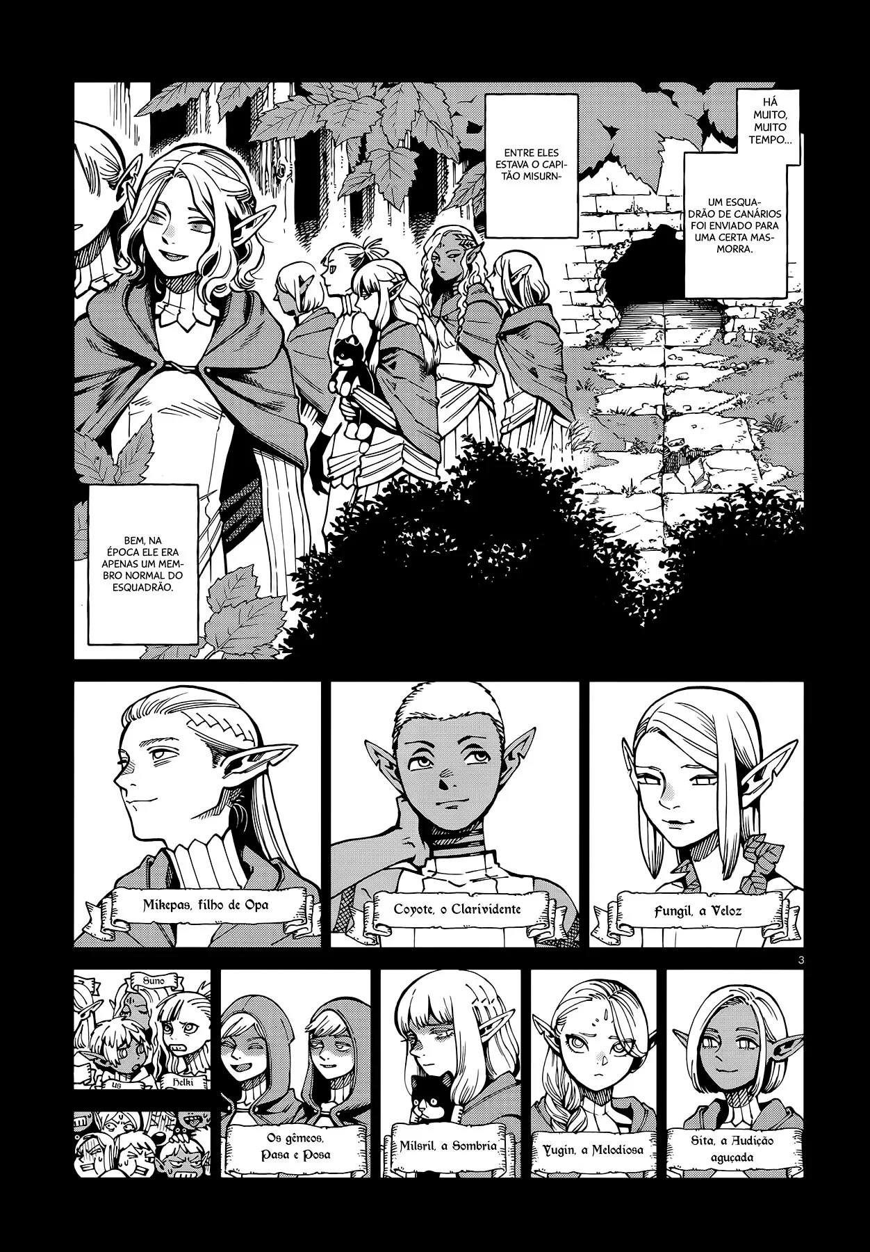Read Dungeon Meshi PT Manga Online