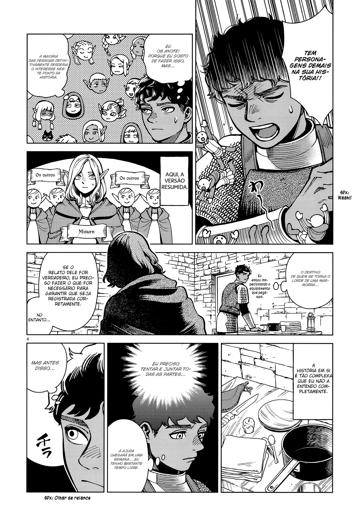 Read Dungeon Meshi PT Manga Online