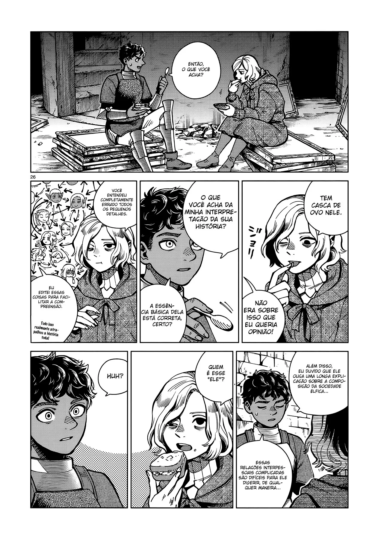 Read Dungeon Meshi PT Manga Online