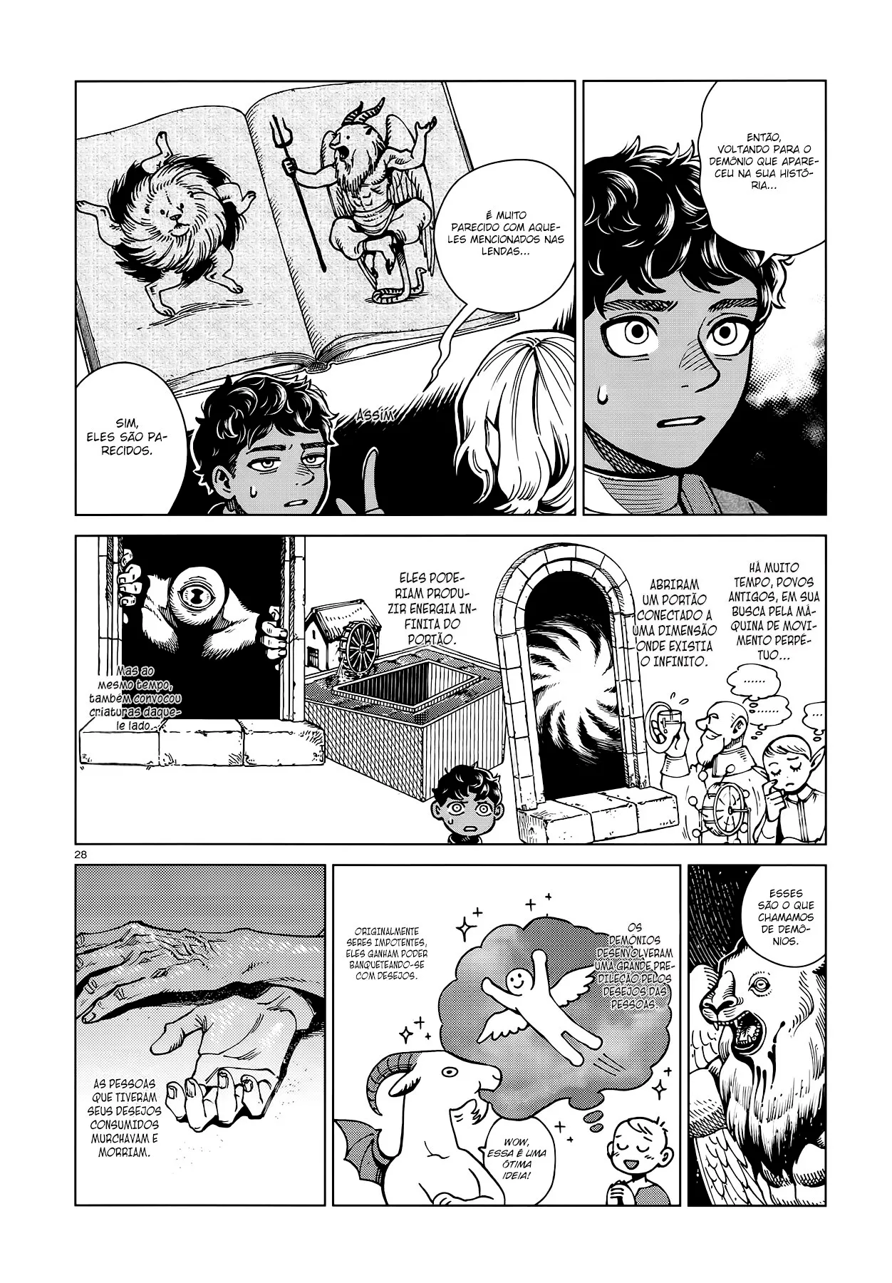 Read Dungeon Meshi PT Manga Online