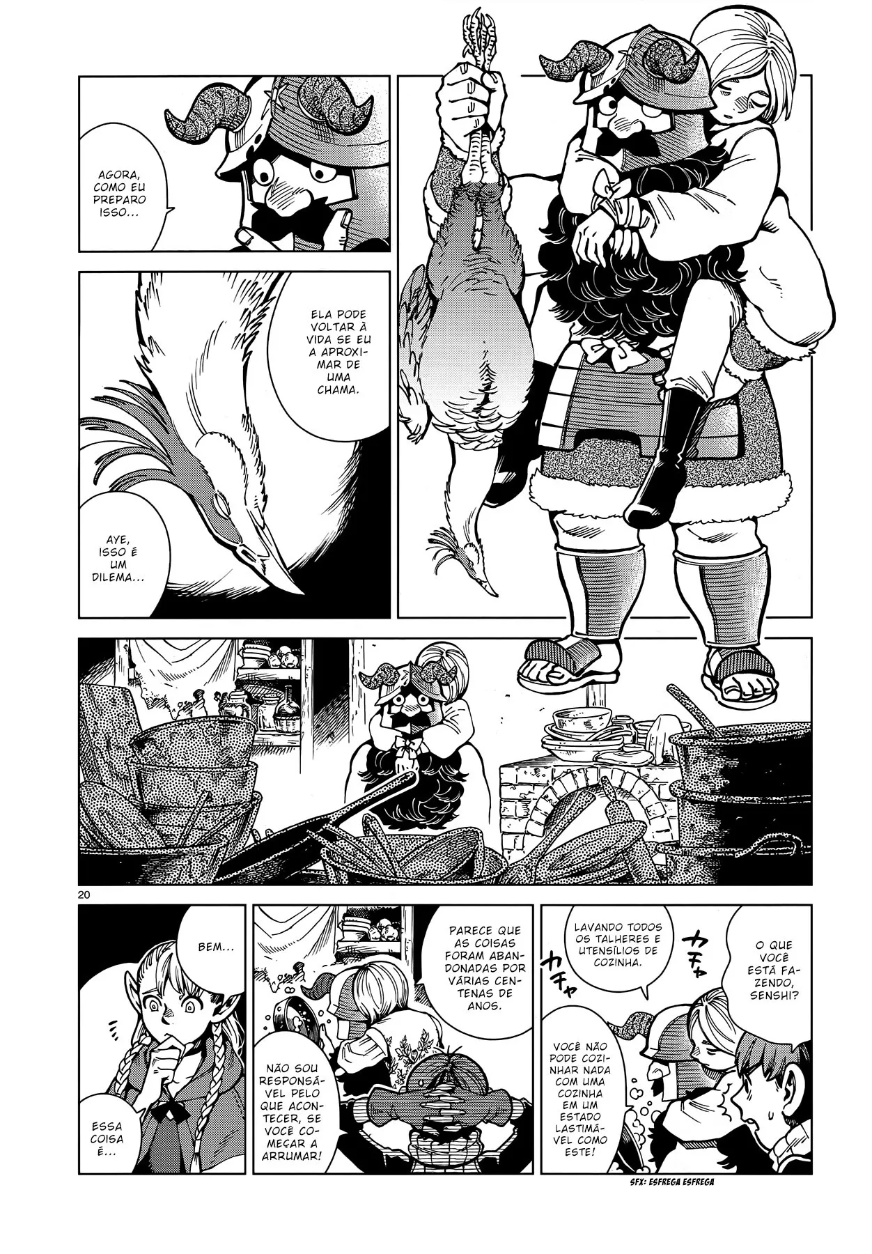 Read Dungeon Meshi PT Manga Online