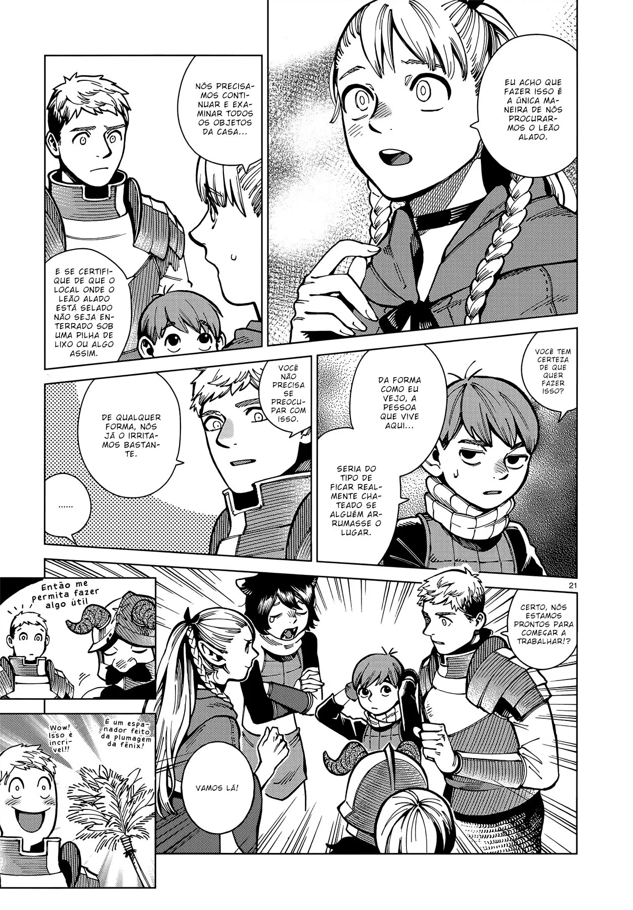 Read Dungeon Meshi PT Manga Online