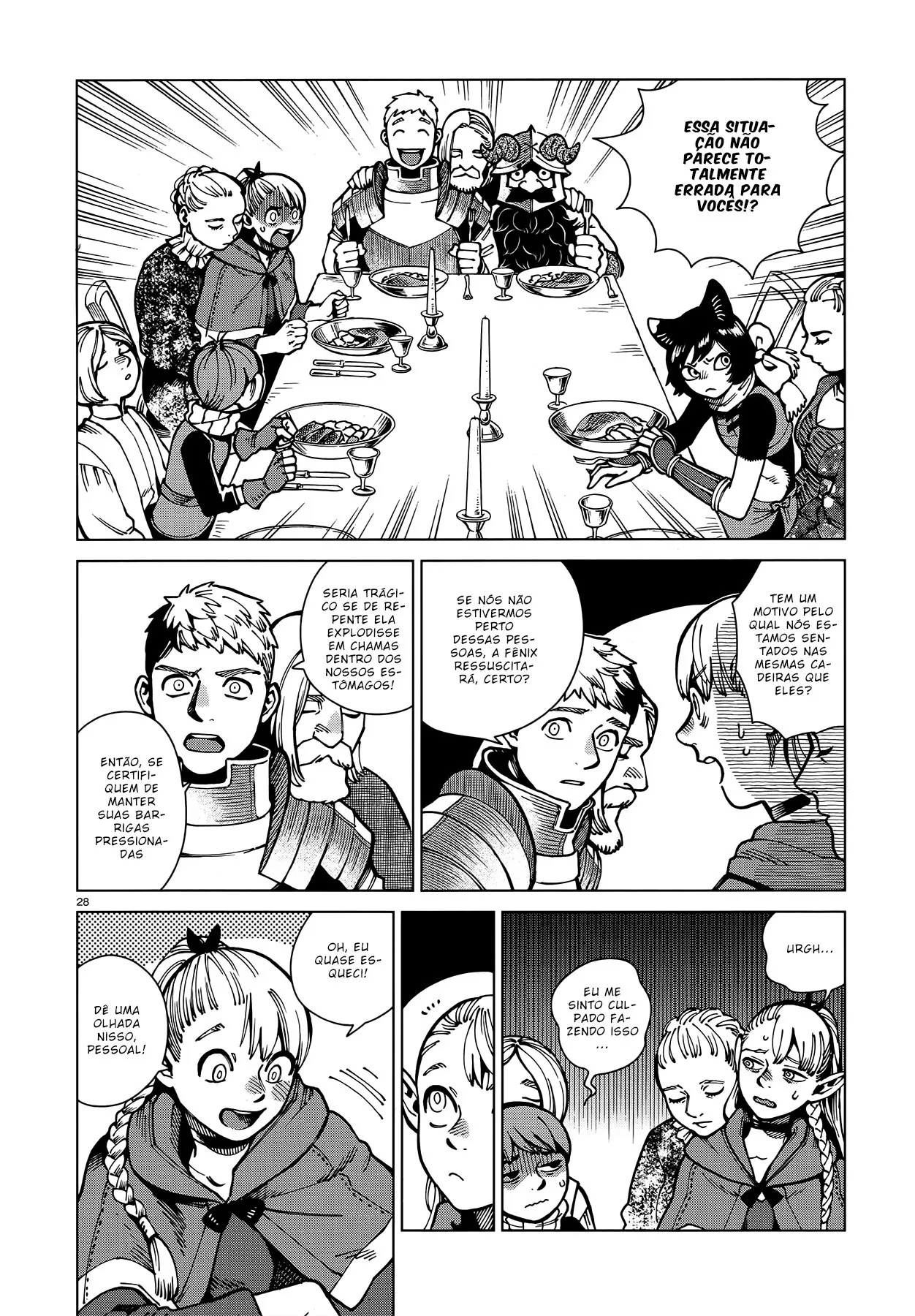 Read Dungeon Meshi PT Manga Online
